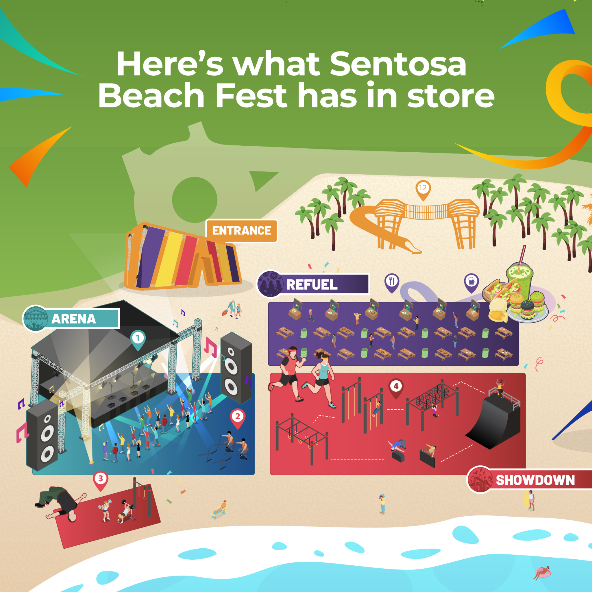Sentosa Facebook ad: Ready for Sentosa Beach Fest?