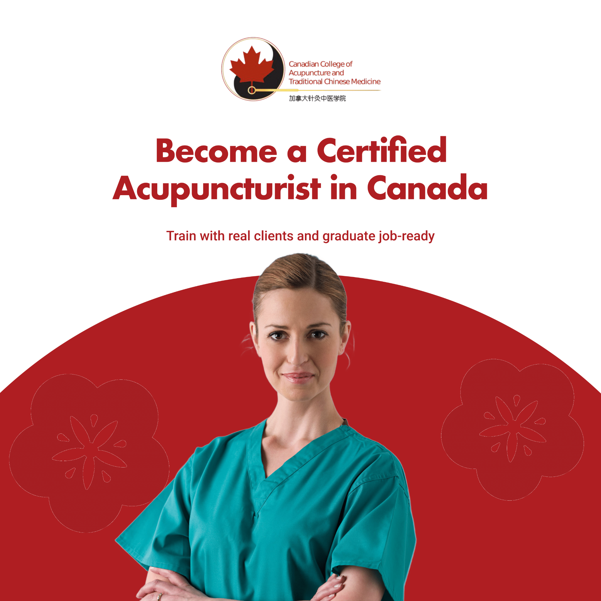 Canadian College of Acupuncture and Traditional Chinese Medicine Facebook ad