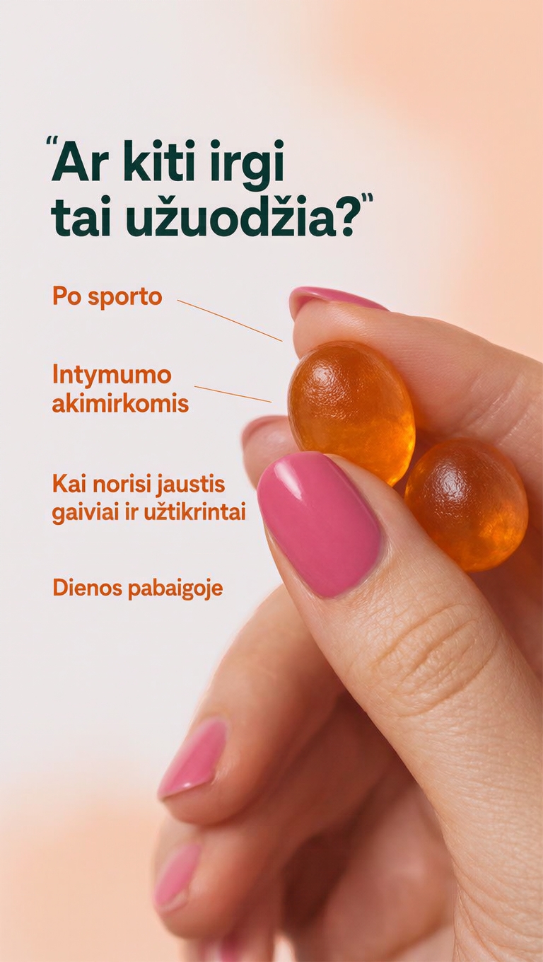 Vital Natural Facebook ad: Probiotikai moterims, kuriuos norisi vartoti kasdien