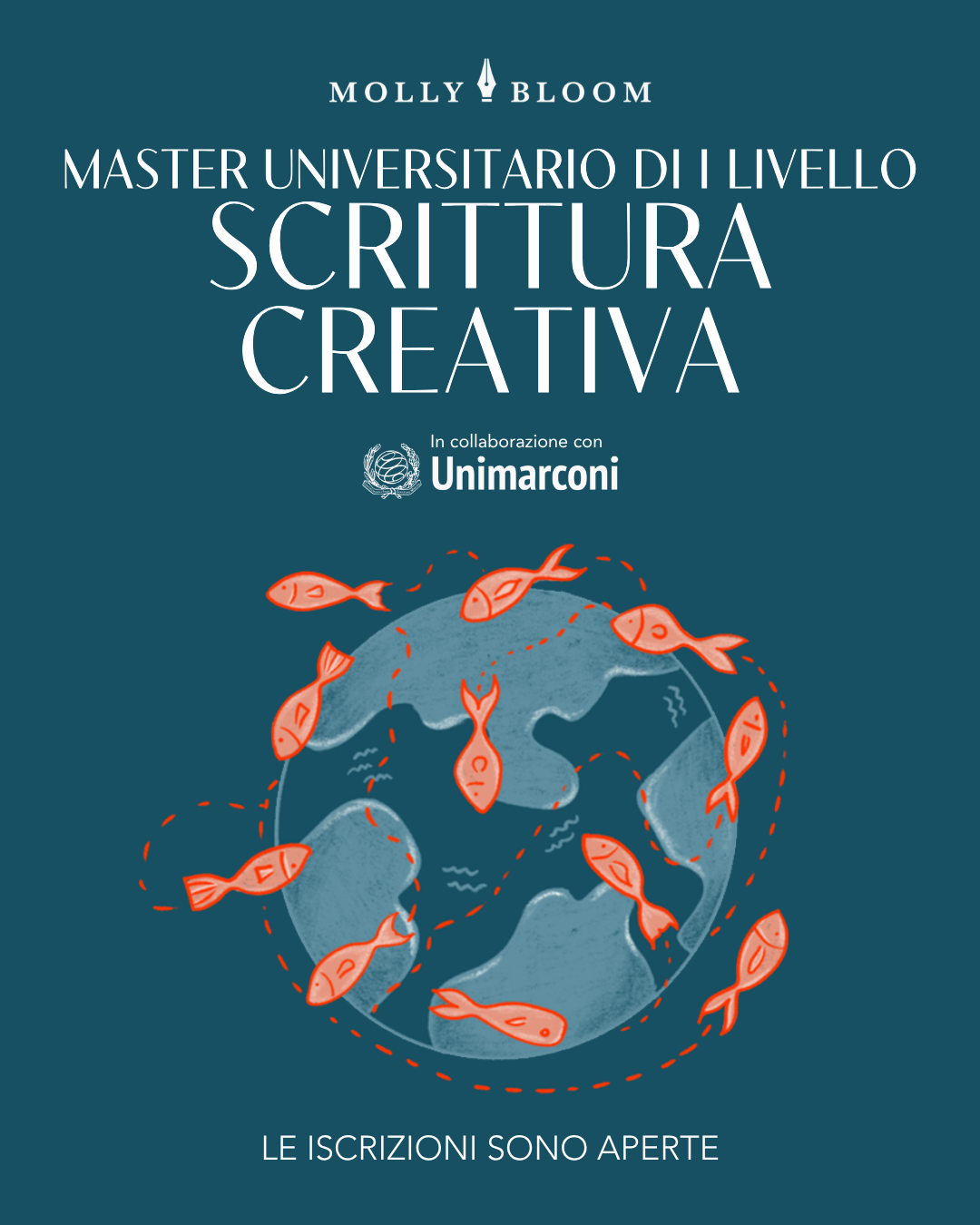 Accademia Molly Bloom Facebook ad: Trasforma la tua passione e il tuo talento…