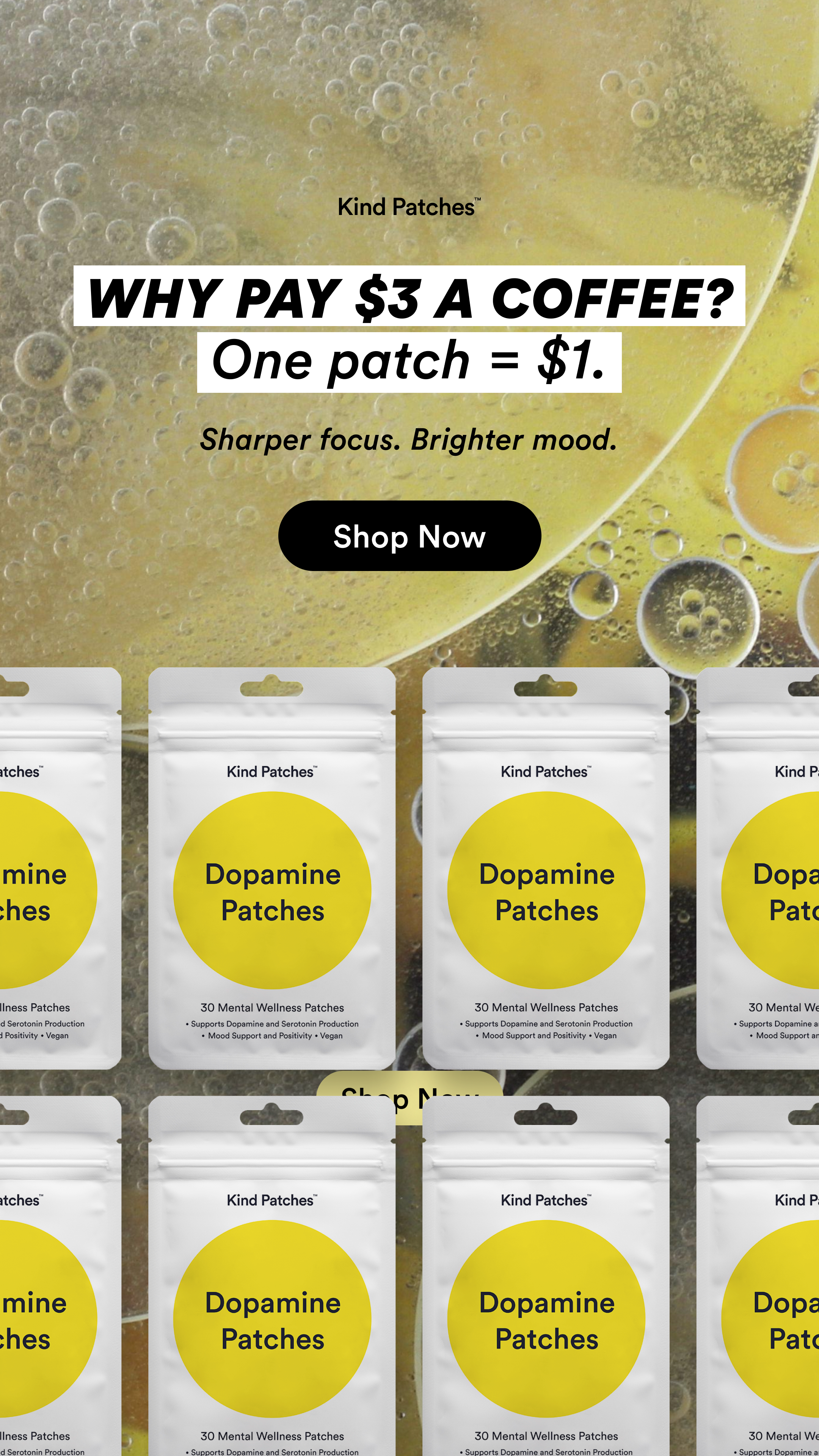 Kind Patches Facebook ad