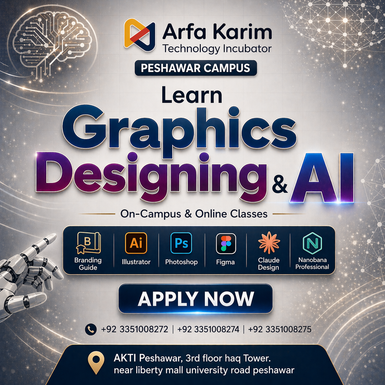 Arfa Karim Technology Incubator Facebook ad