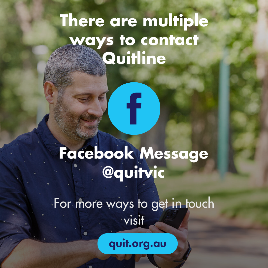 Quit Victoria Facebook ad