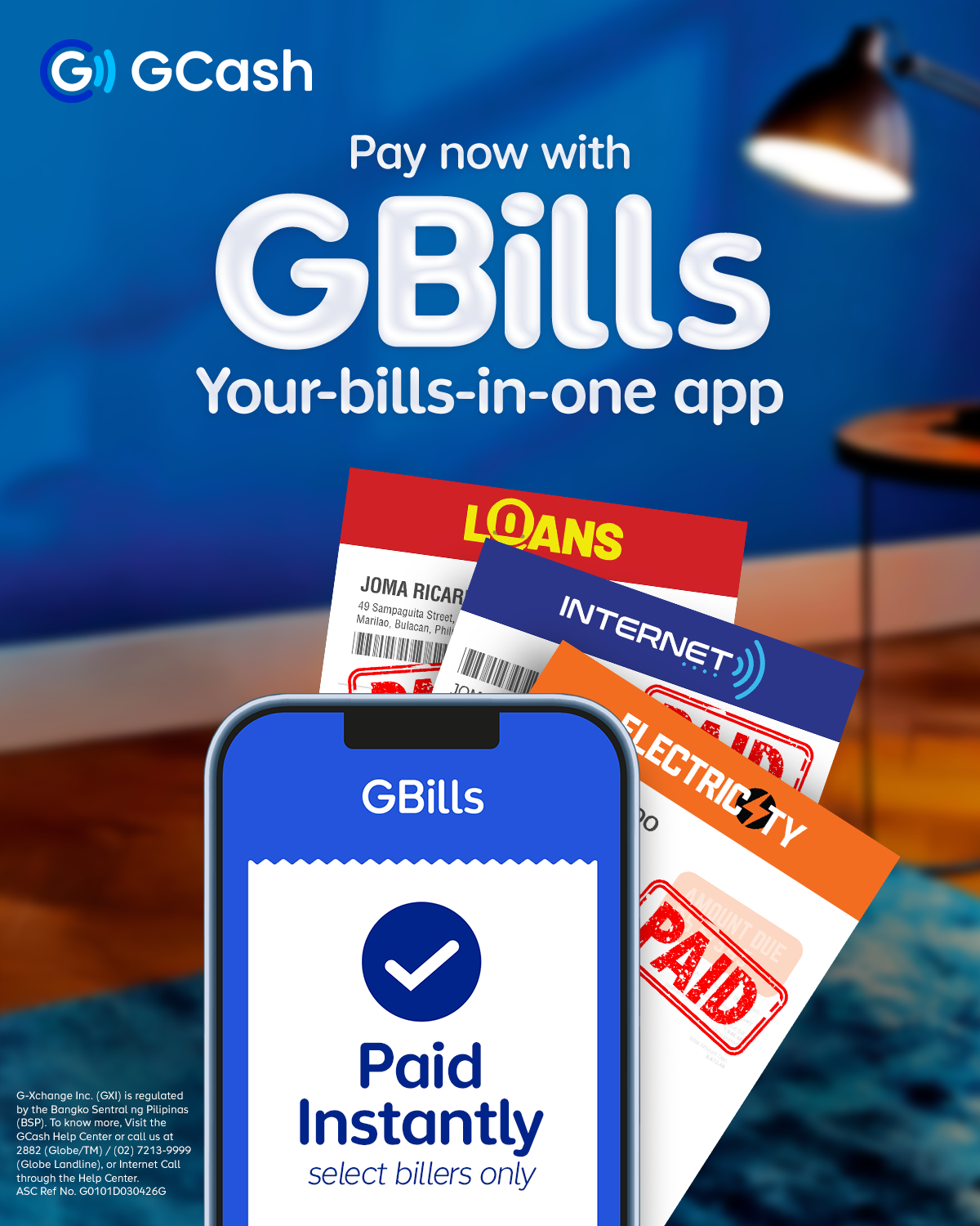 GCash Facebook ad