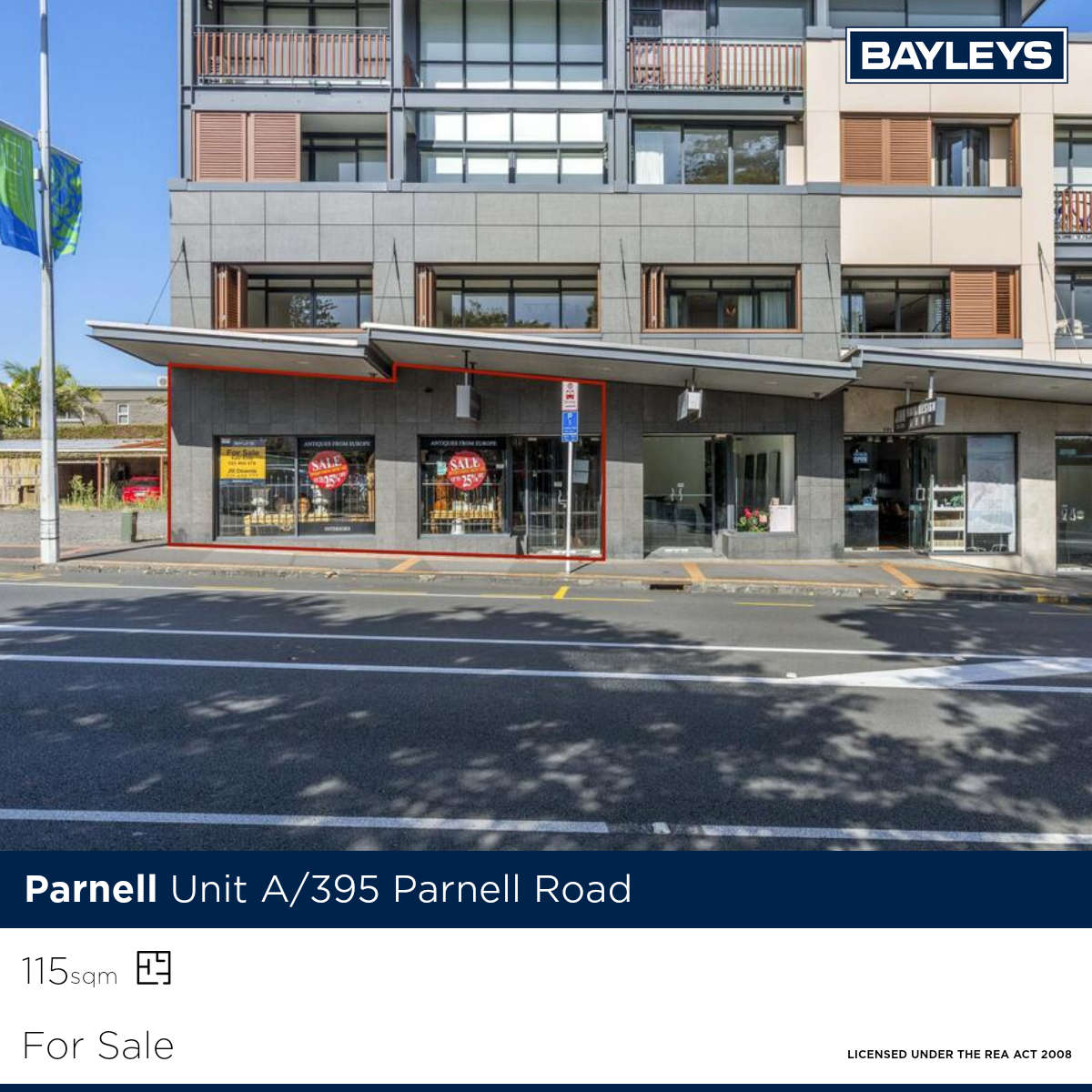 Bayleys Commercial Facebook ad