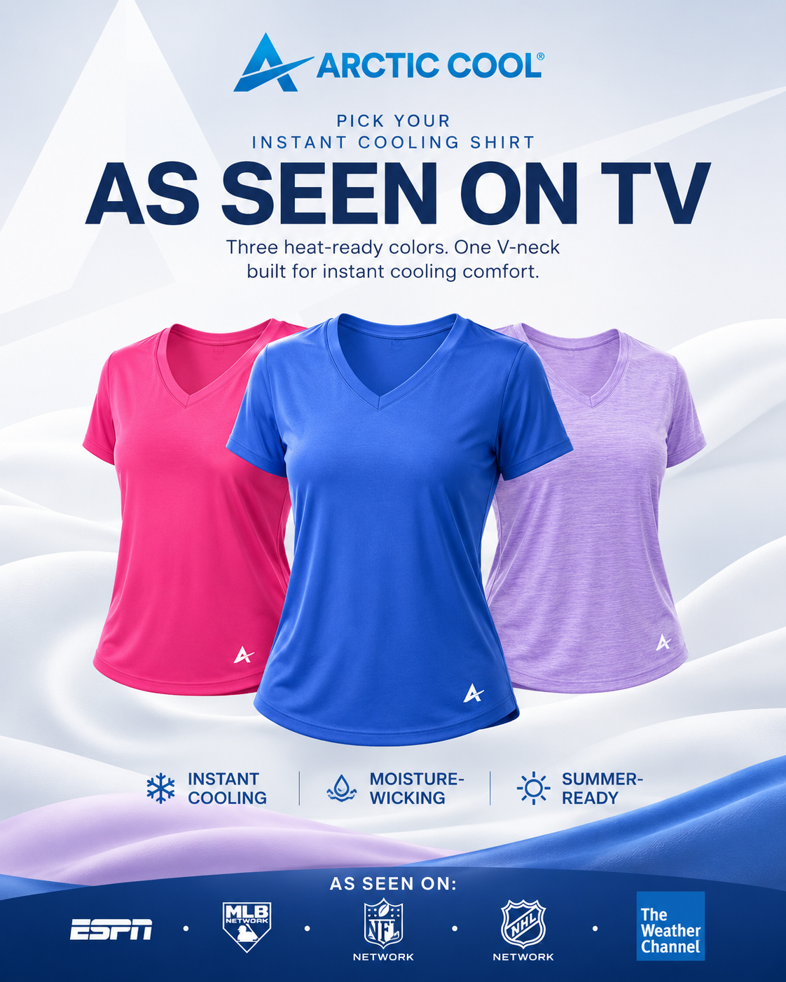 Arctic Cool Facebook ad