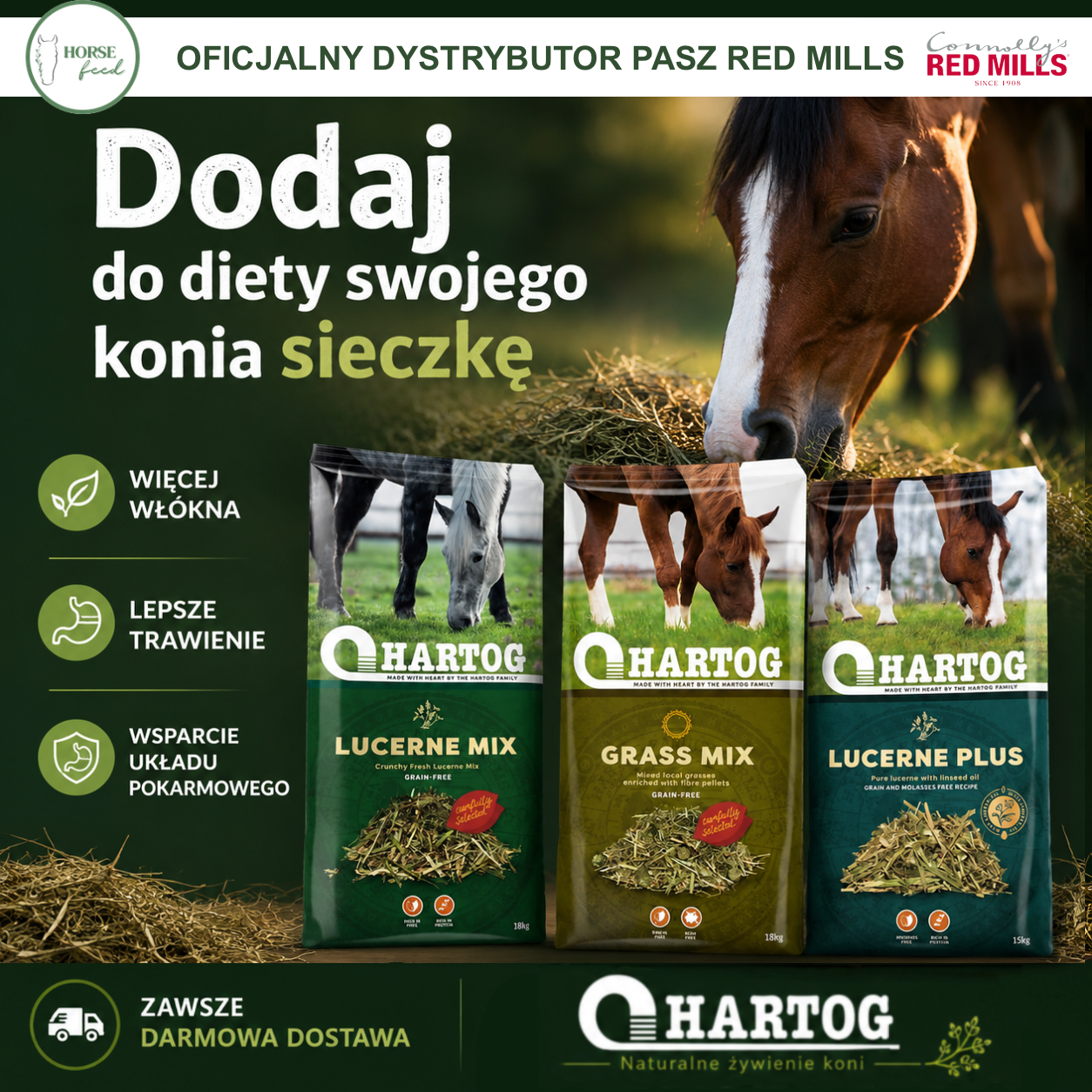 Horse Feed Facebook ad
