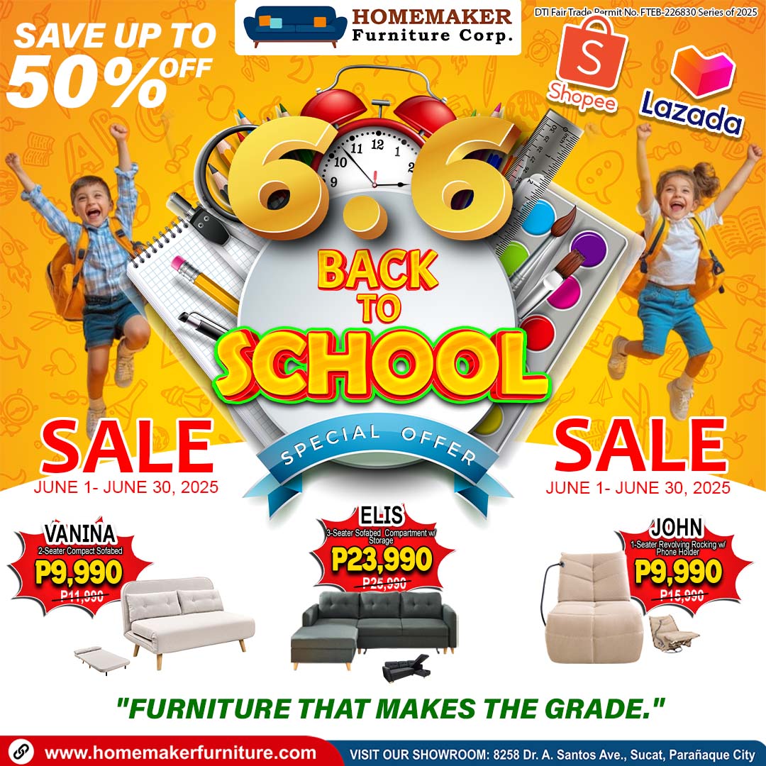 Homemaker Furniture - Manila Branch Facebook ad