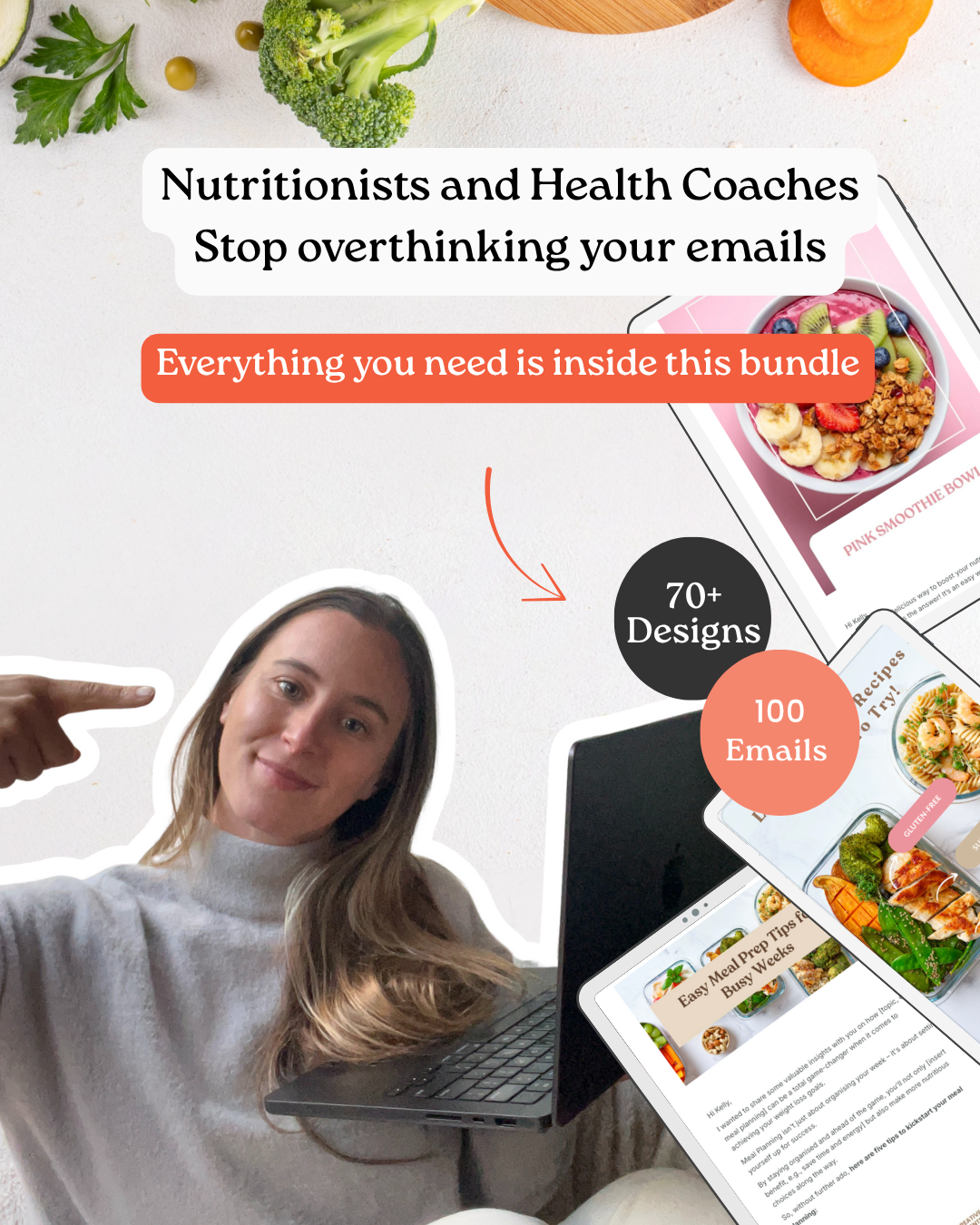 Larisa Digital Facebook ad: Grab your Ultimate Email Bundle