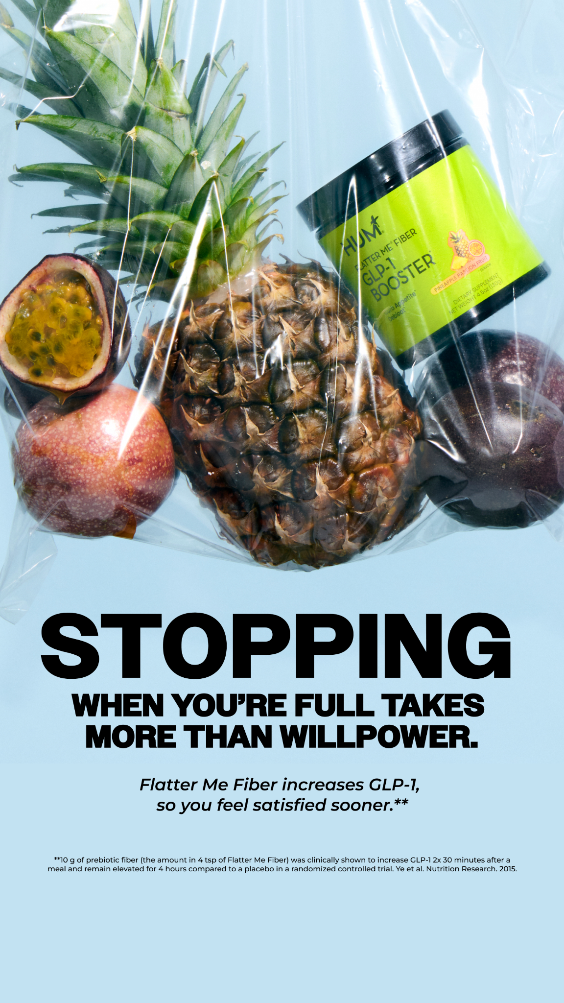 HUM Nutrition Facebook ad