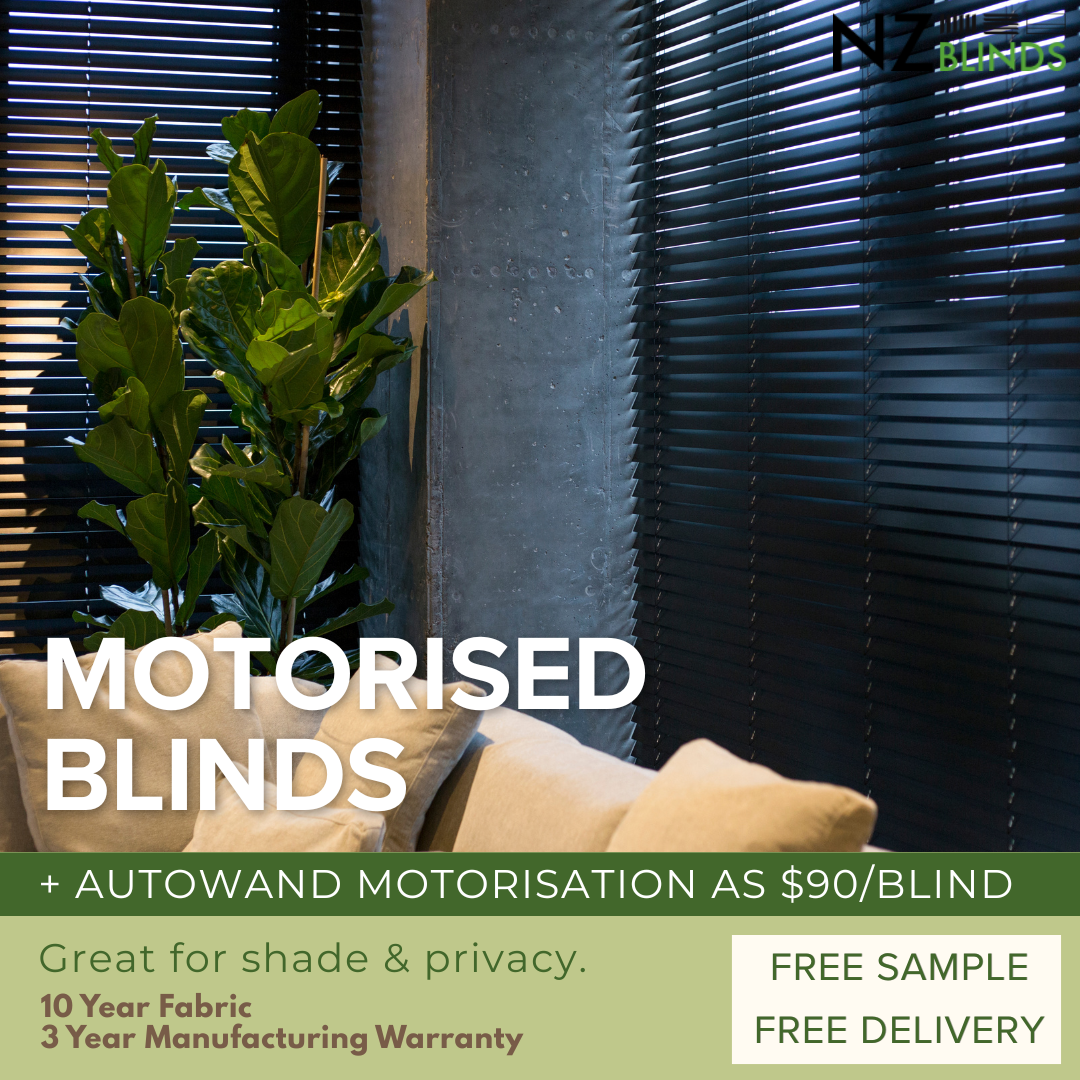 NZ Blinds Facebook ad: Automated Blinds From $110