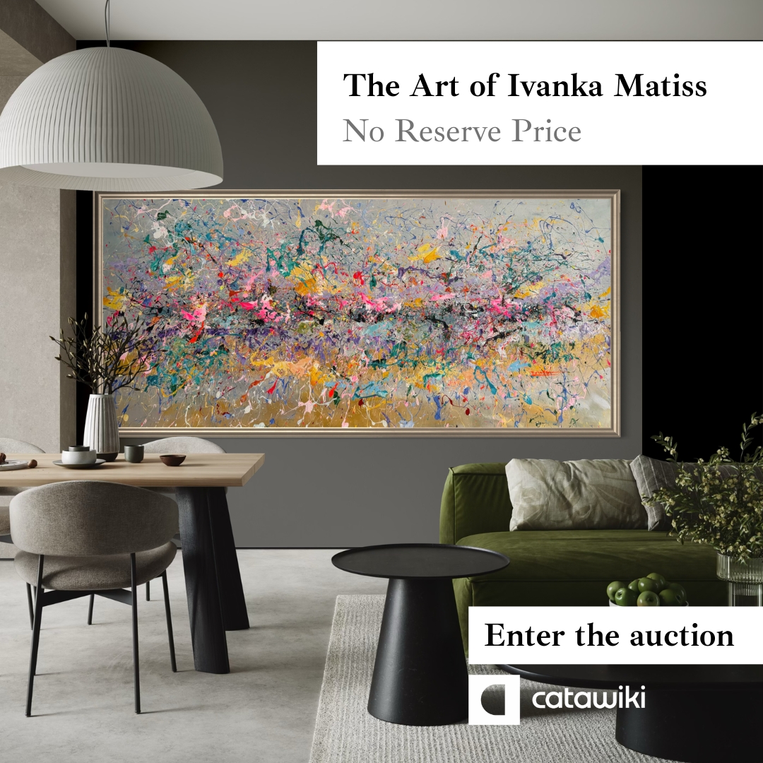 ivanka.gallery Facebook ad: Ivanka Matiss, Solo Auction on Catawiki