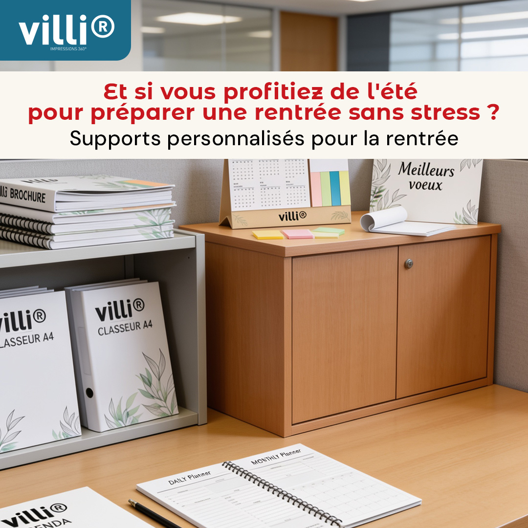 Villiere Facebook ad: Prêt(e) pour votre rentrée?