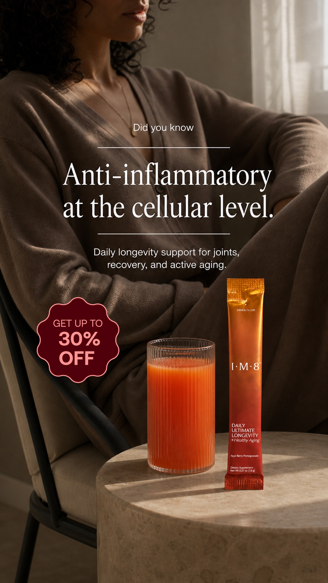 IM8 Health Facebook ad