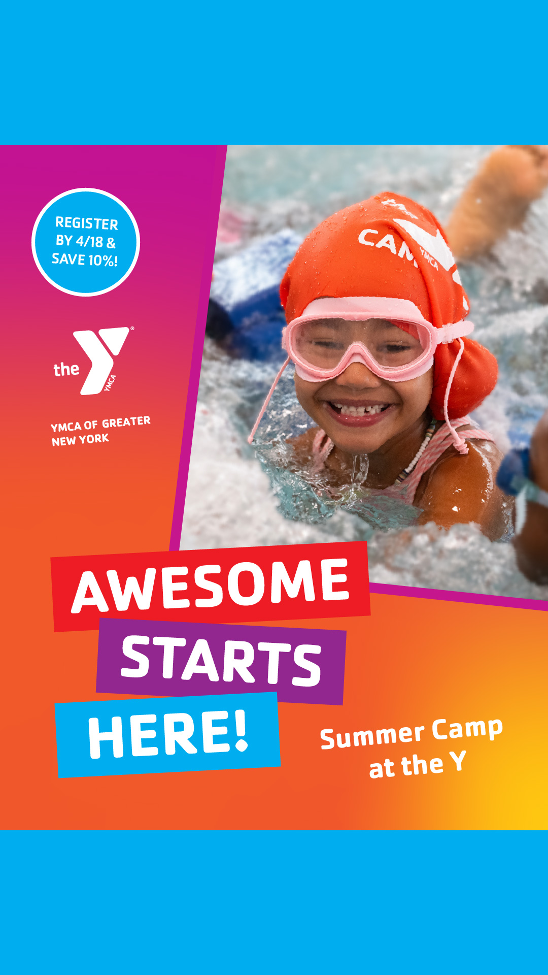 YMCA of Greater New York Facebook ad from Mar 13, 2026