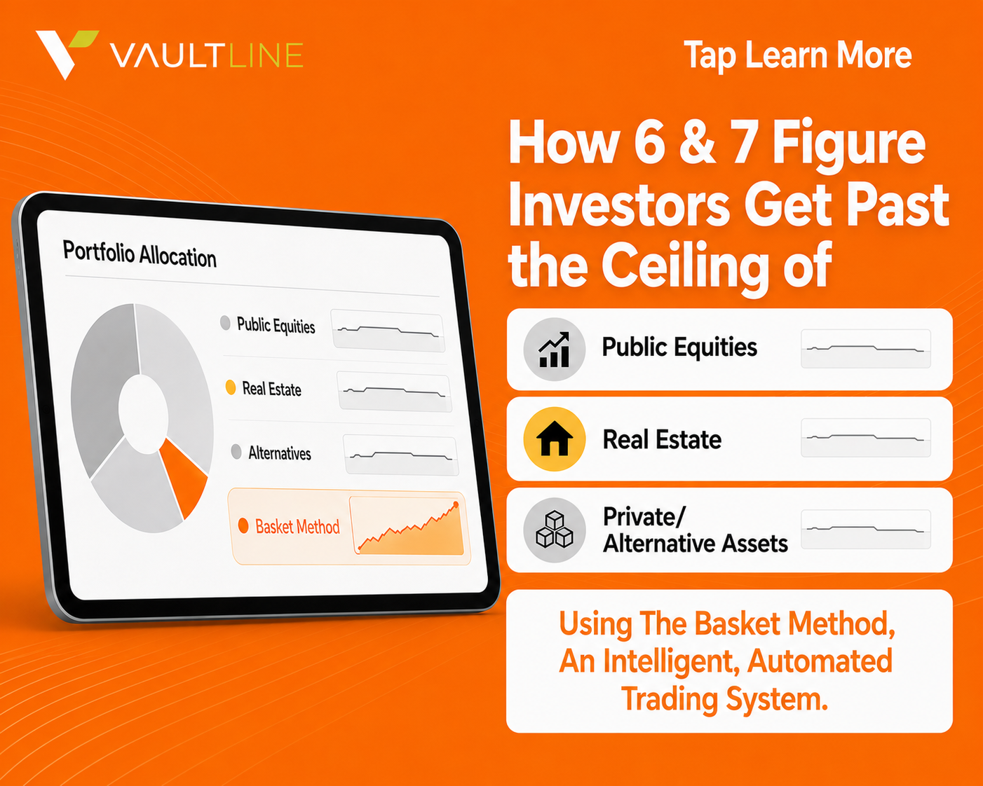 Vaultline Ai Facebook ad: Basket Method: Raise Your Ceiling