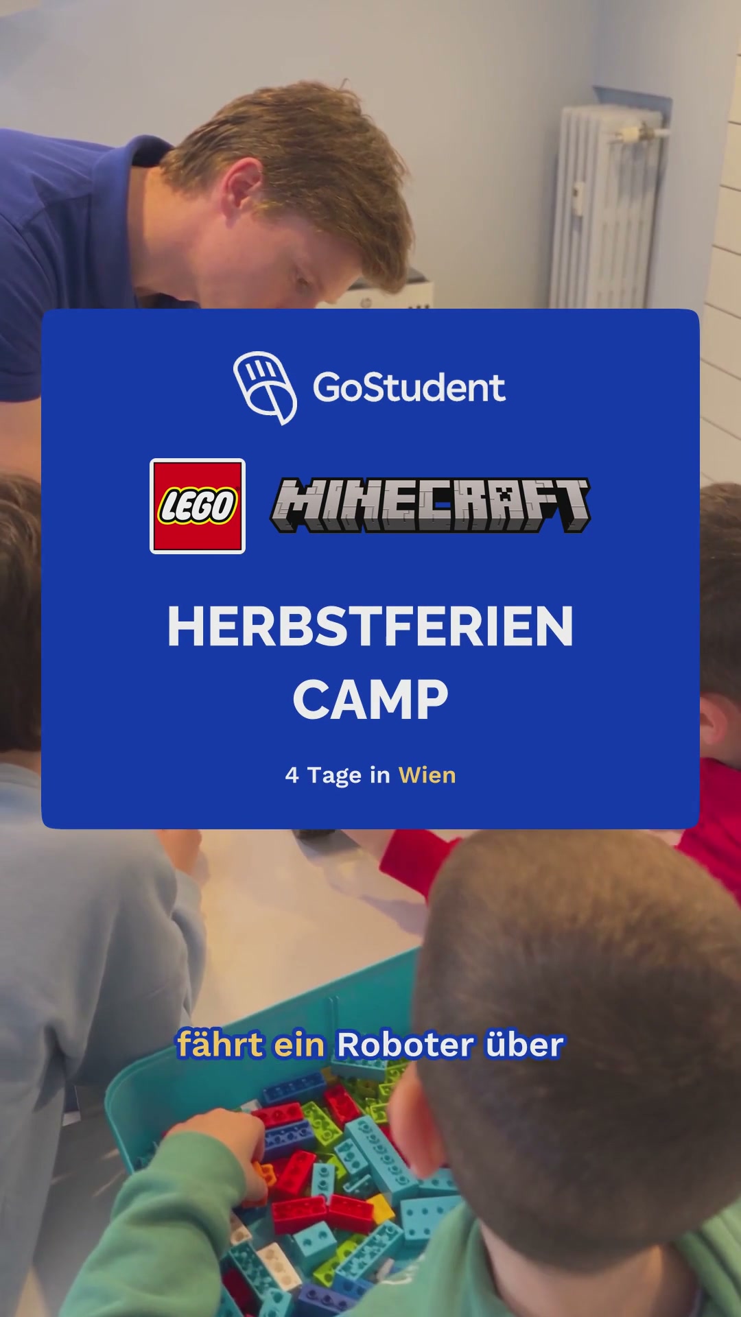 GoStudent Nachhilfe-Studio Wien - Nordbahnviertel Facebook ad: MINT Herbstferien-Camp Wien