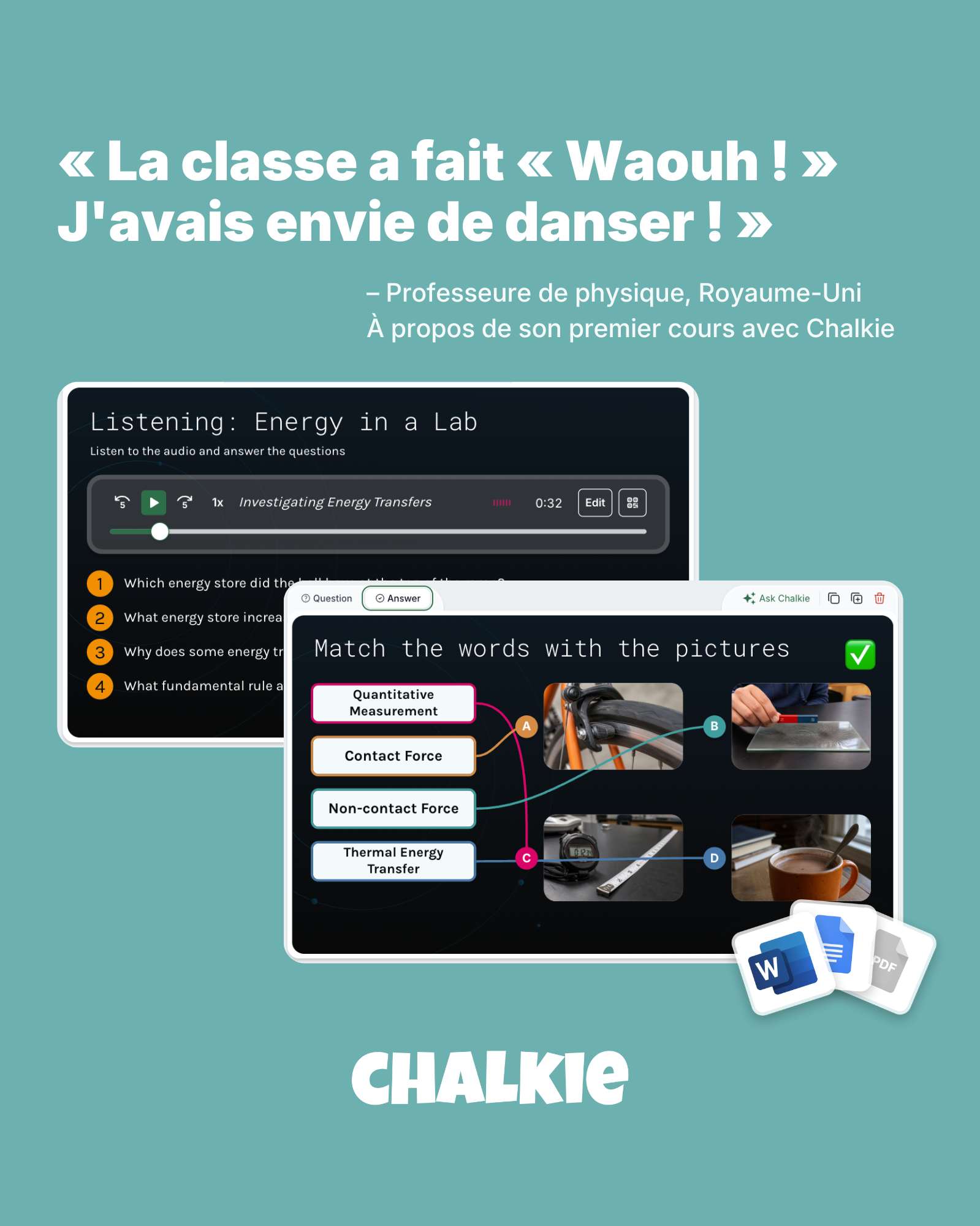 Chalkie AI Facebook ad