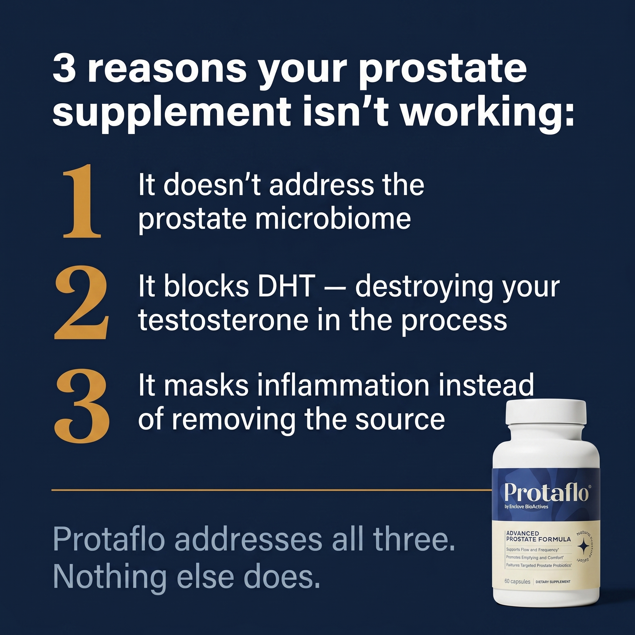 Protaflo Facebook ad