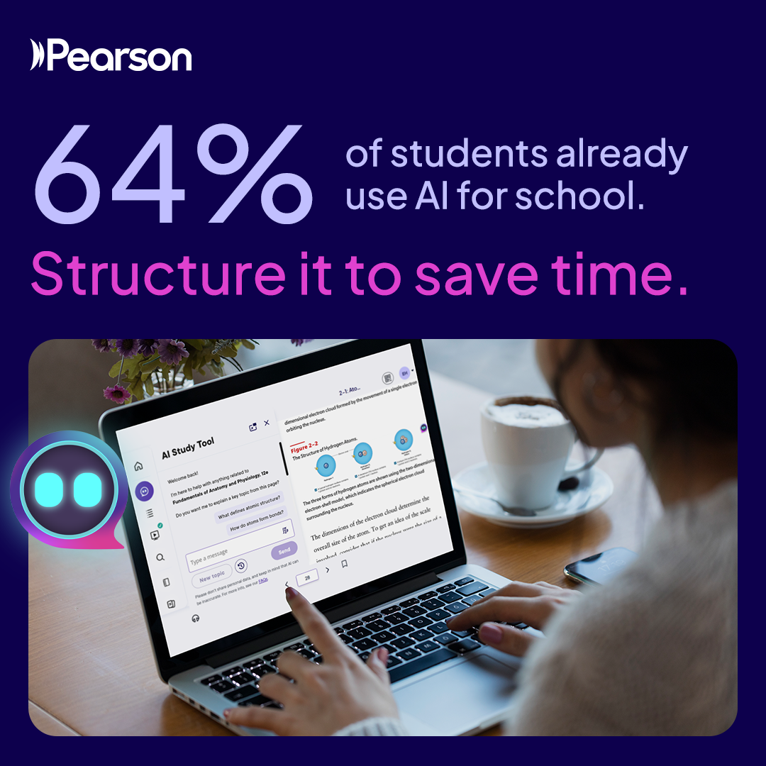 Pearson Facebook ad