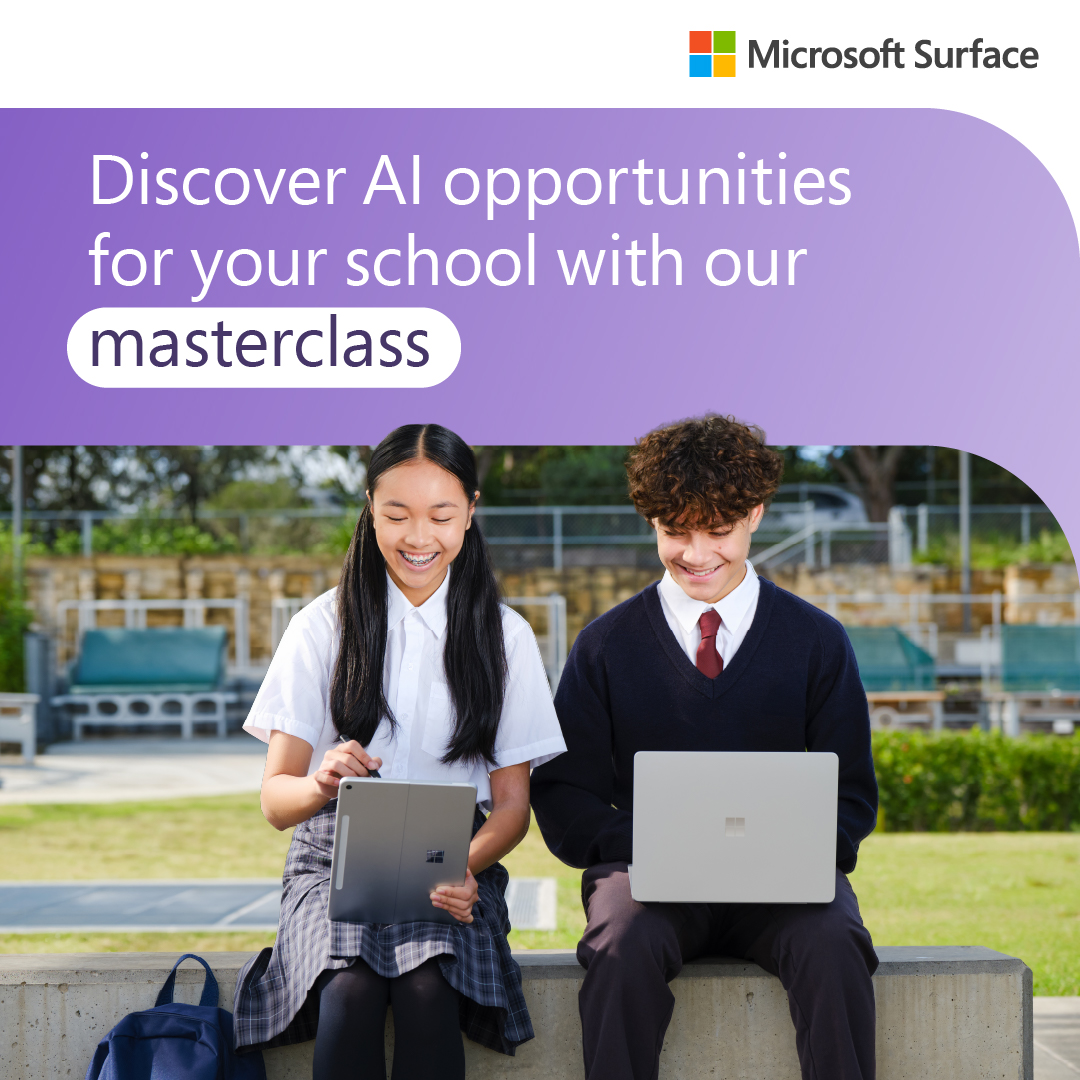 Microsoft Australia Education Facebook ad