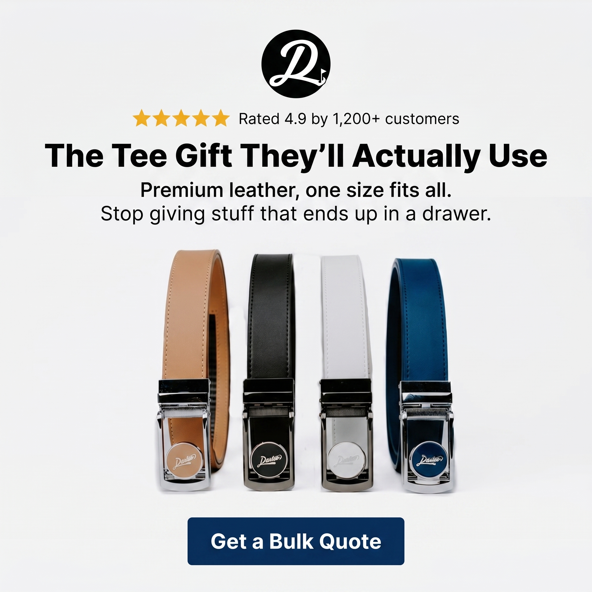 Dartee Golf  Facebook ad