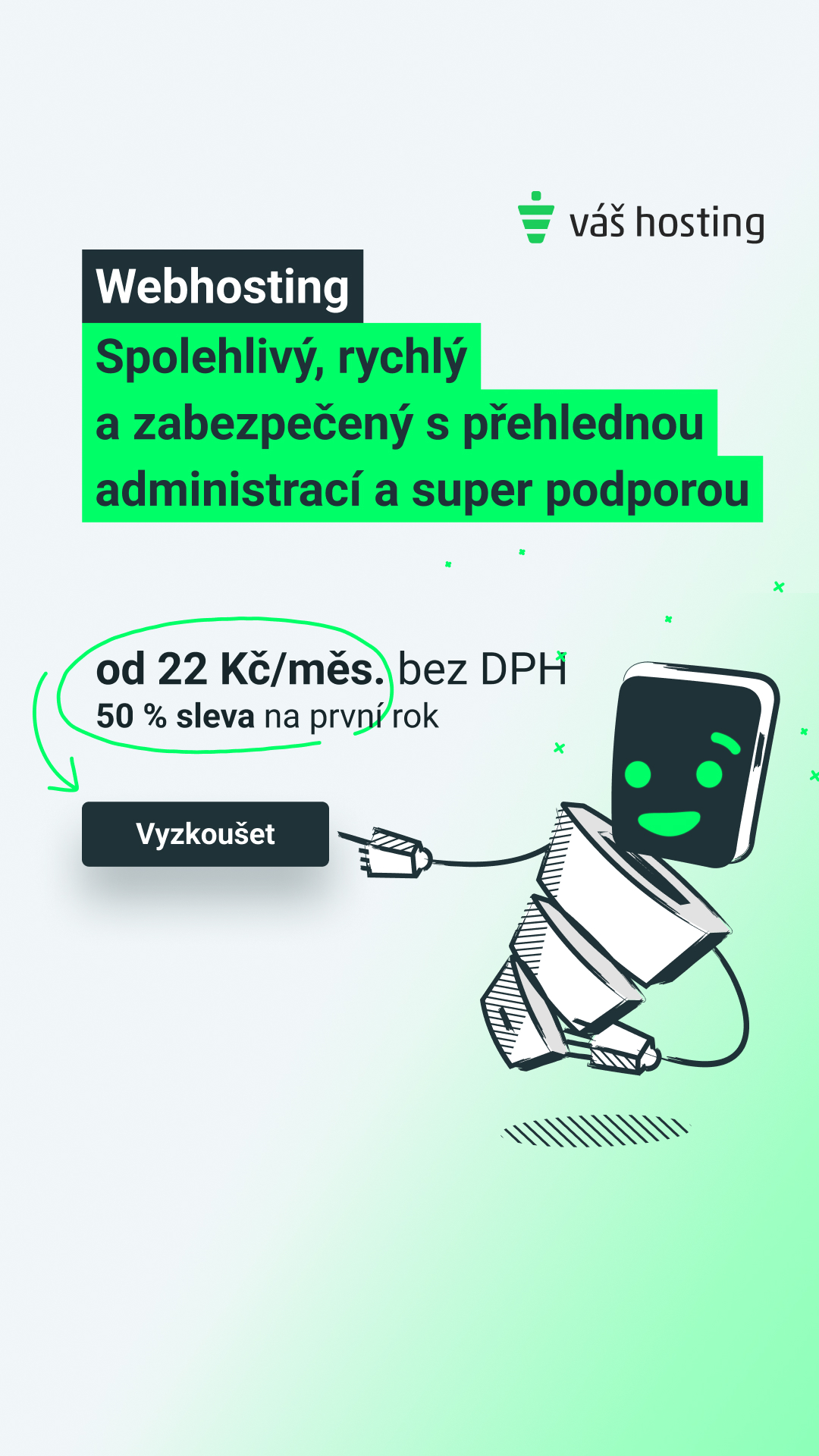 Vas-Hosting.cz Facebook ad