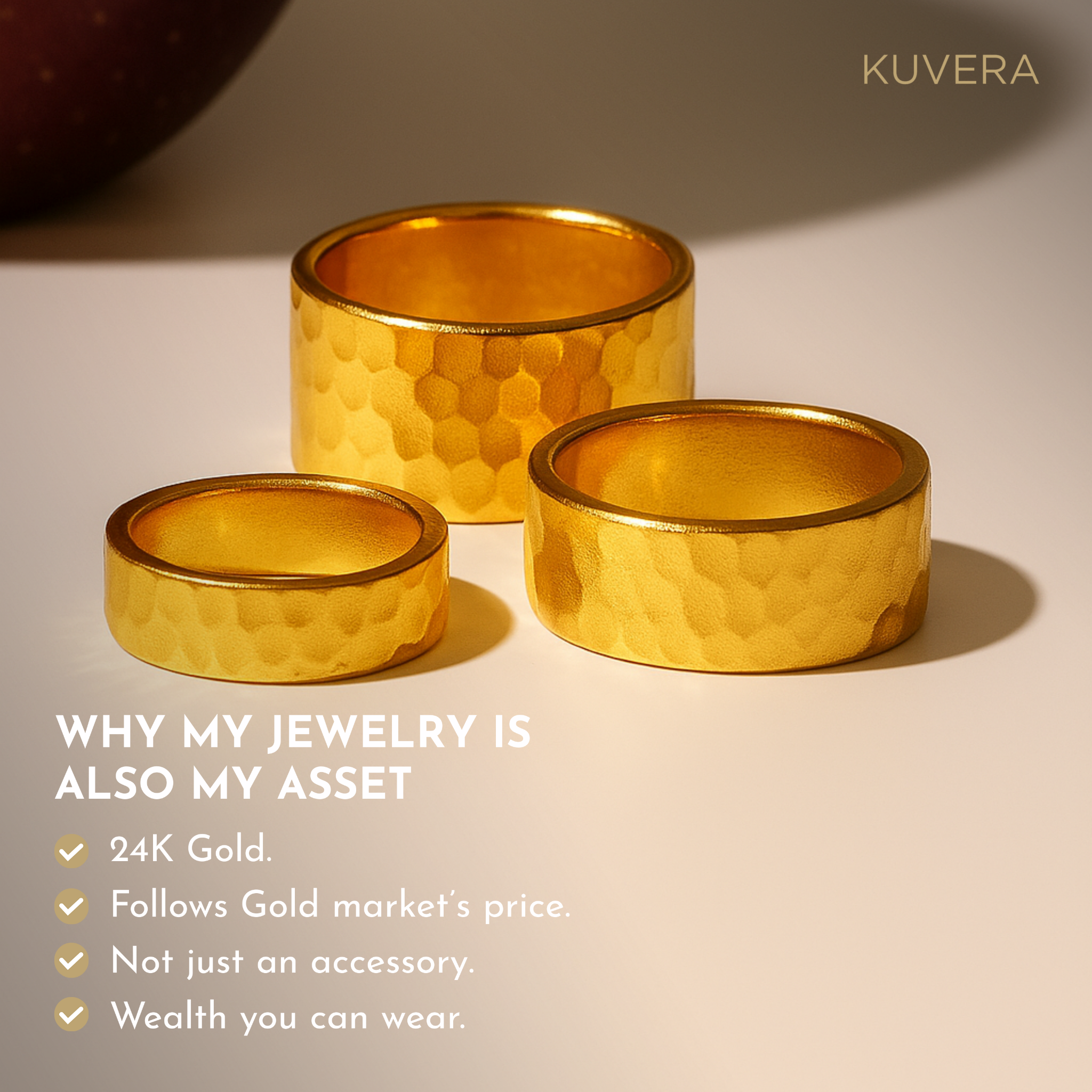 Kuvera Jewelry Facebook ad