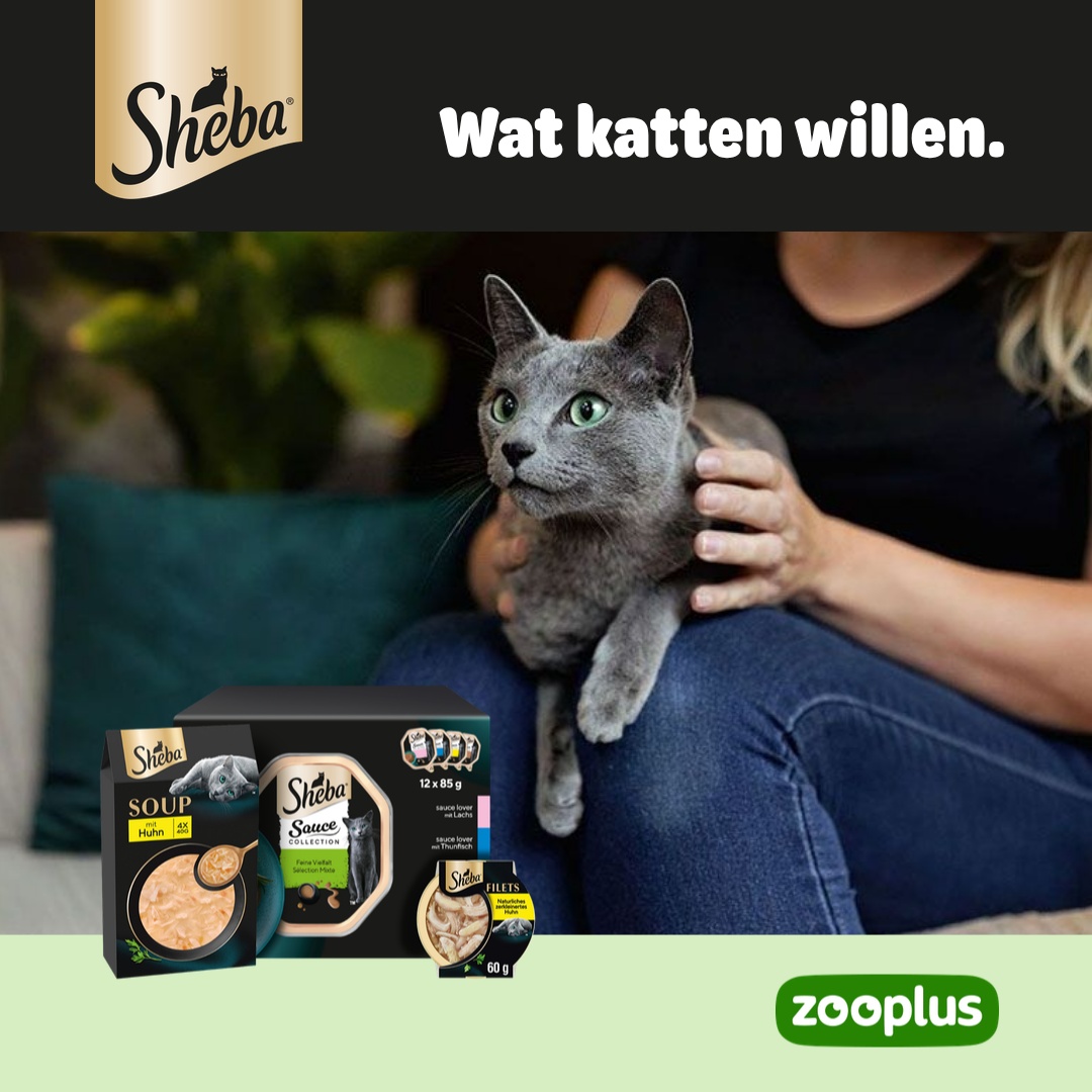 zooplus Facebook ad: SHEBA