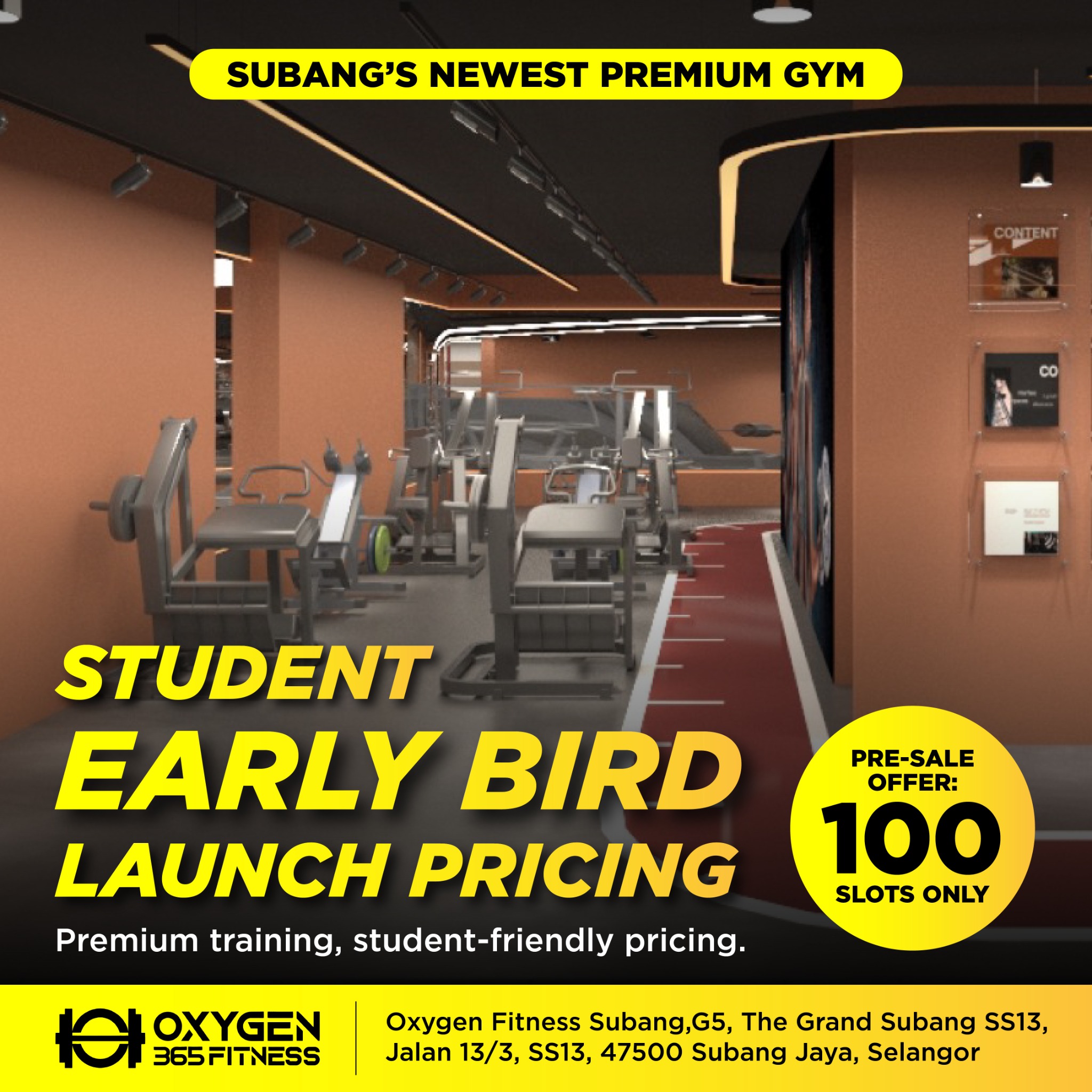 Oxygen 365 Fitness Malaysia Facebook ad