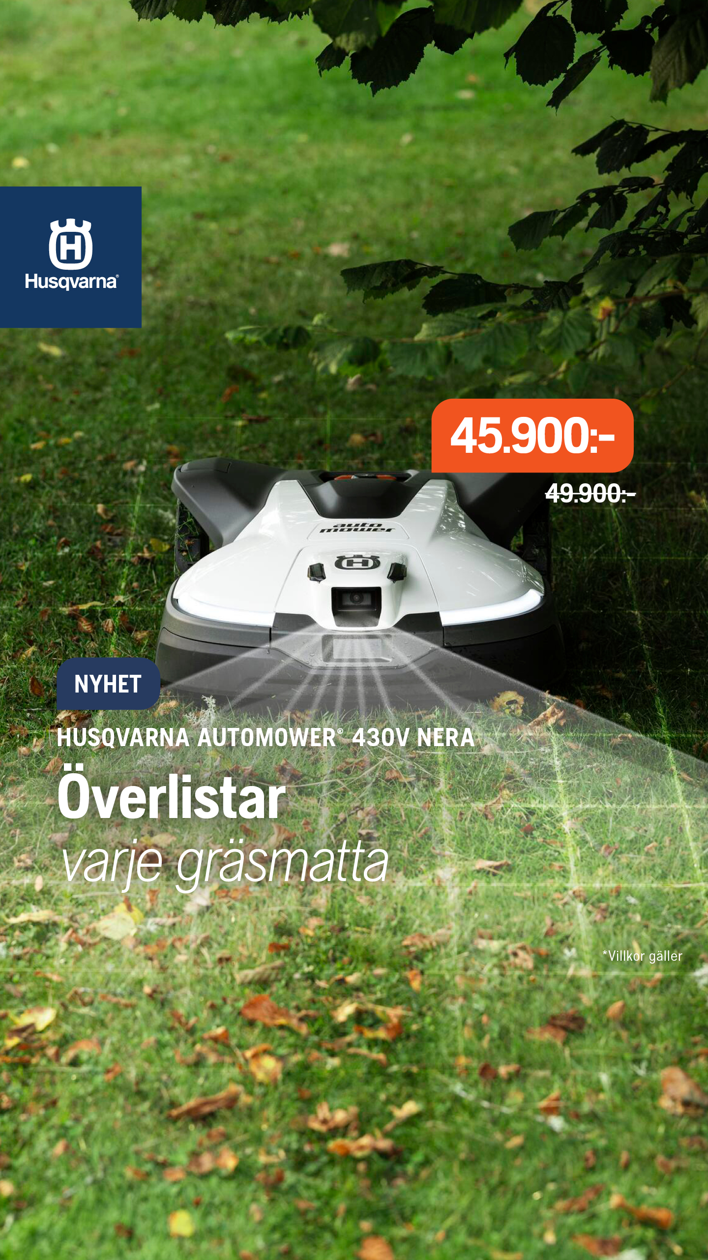 Husqvarna Facebook ad