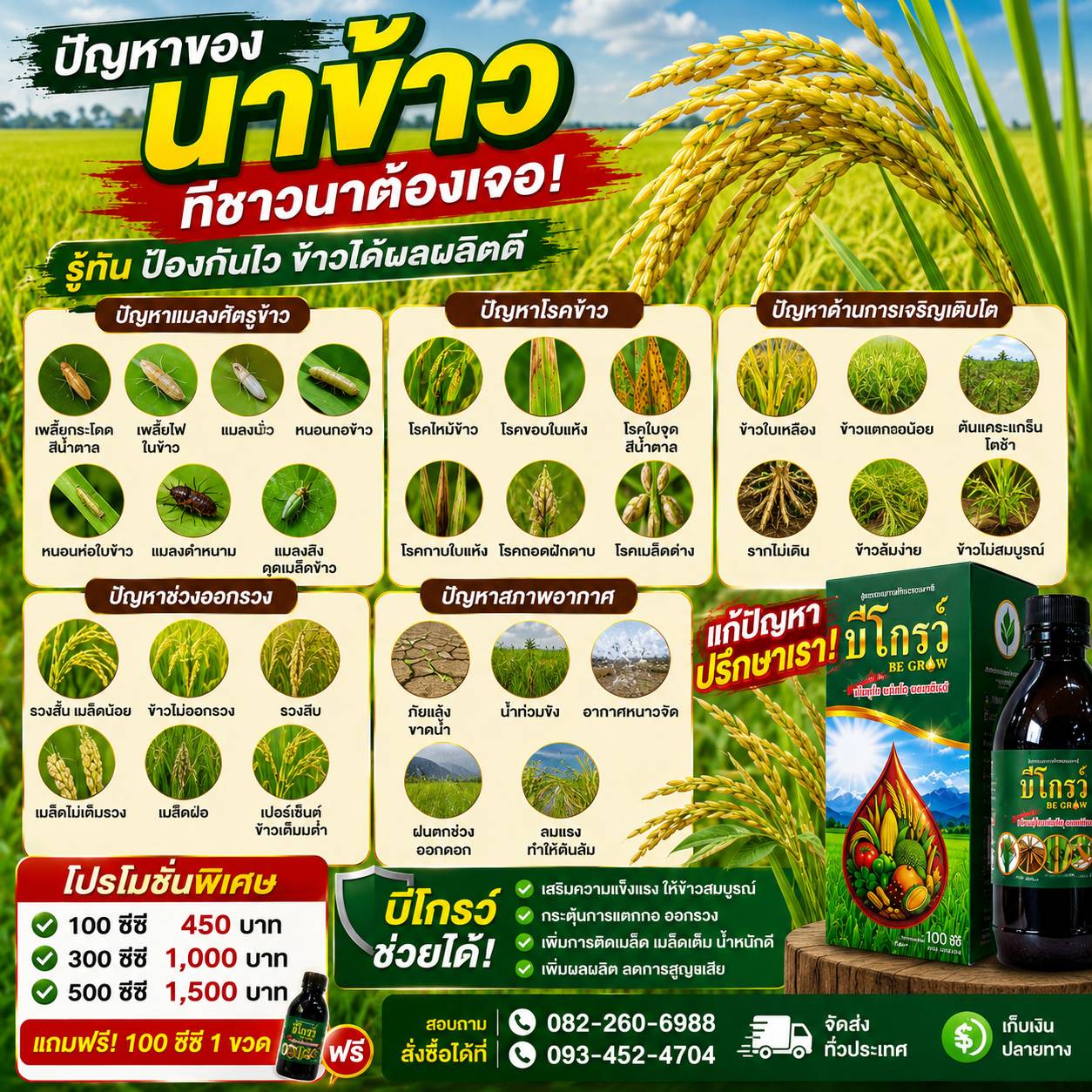 บีออร์แกนิคพลัส เพจหลัก ของแท้จากบริษัท โทร.082-2606988/093-4524709 Facebook ad from May 31, 2026