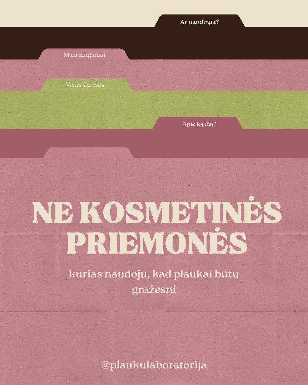 plaukulaboratorija Facebook ad: Plaukų priežiūra nėra tik apie kokį šampūną ar…