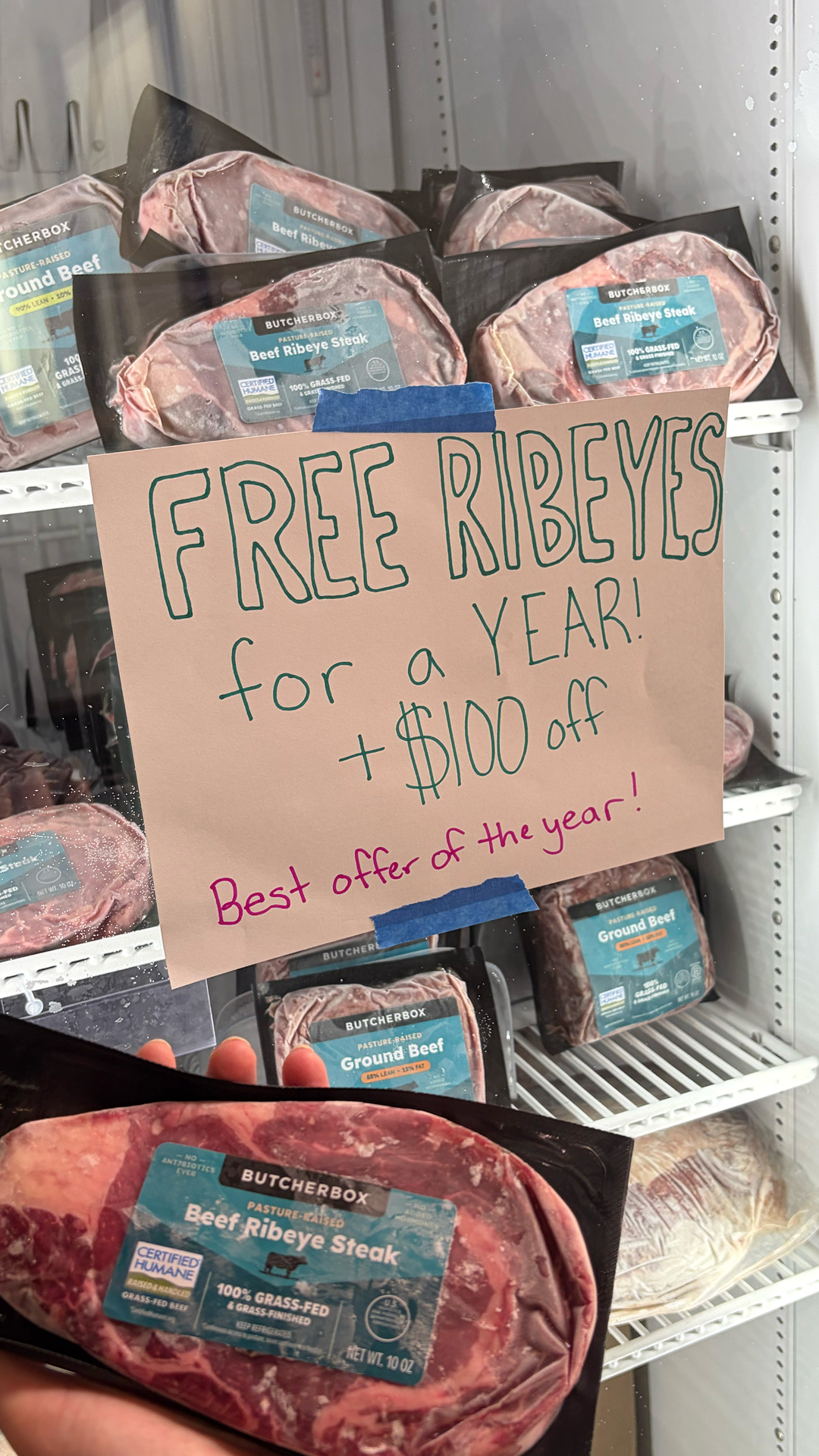 ButcherBox Facebook ad