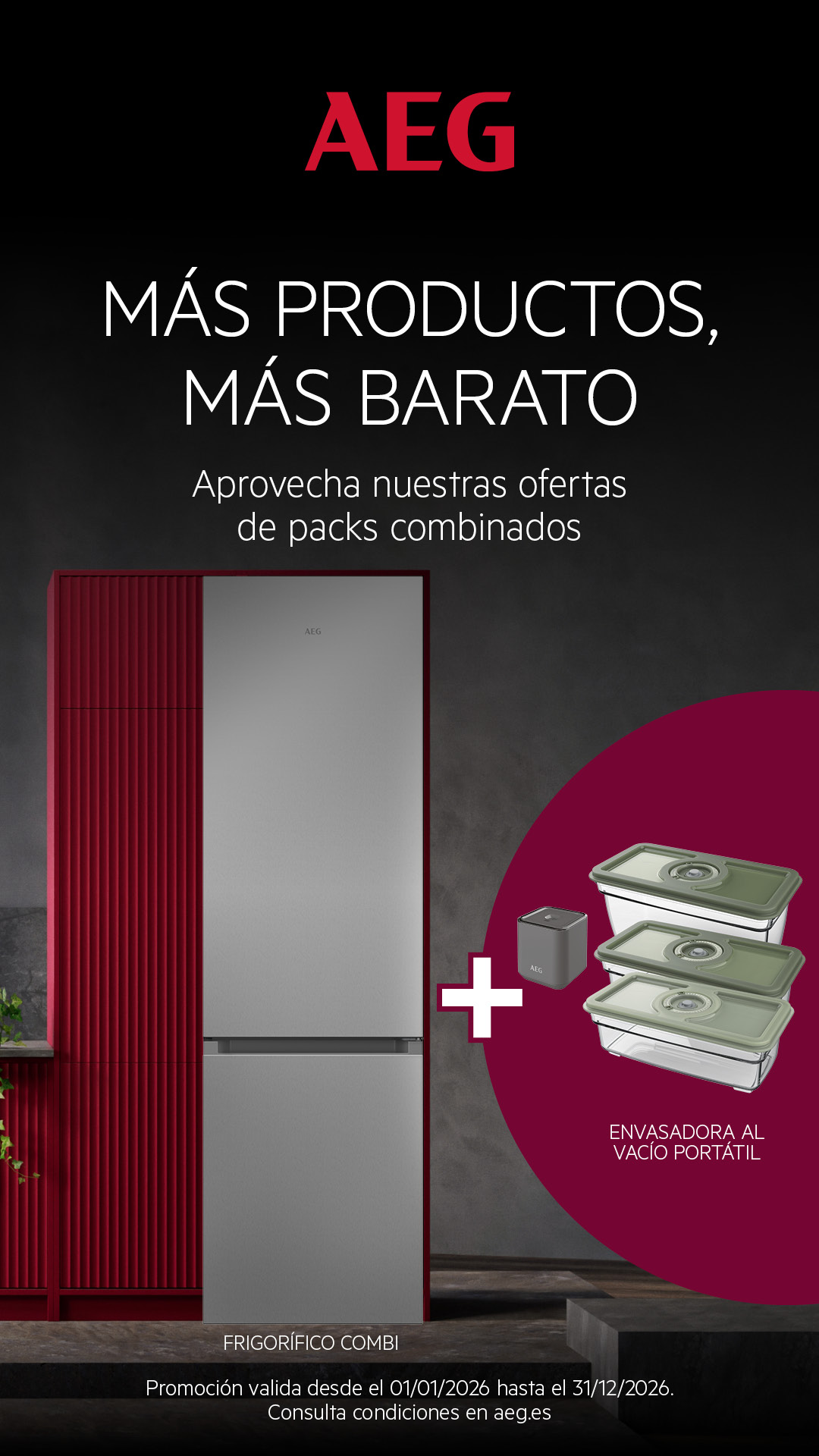 AEG España Facebook ad from May 14, 2026