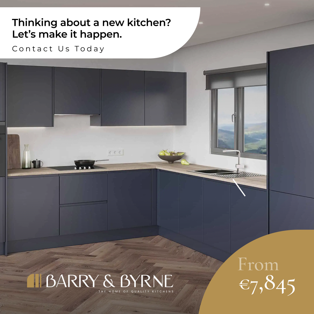 Barry & Byrne Kitchens Facebook ad: Quality Kitchens, Cork, Galway & Tipperary - Barry & Byrne