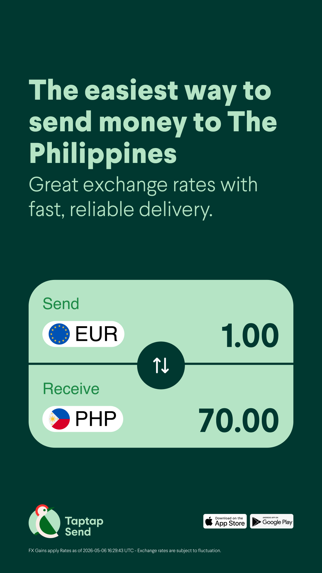 Taptap Send Philippines Facebook ad