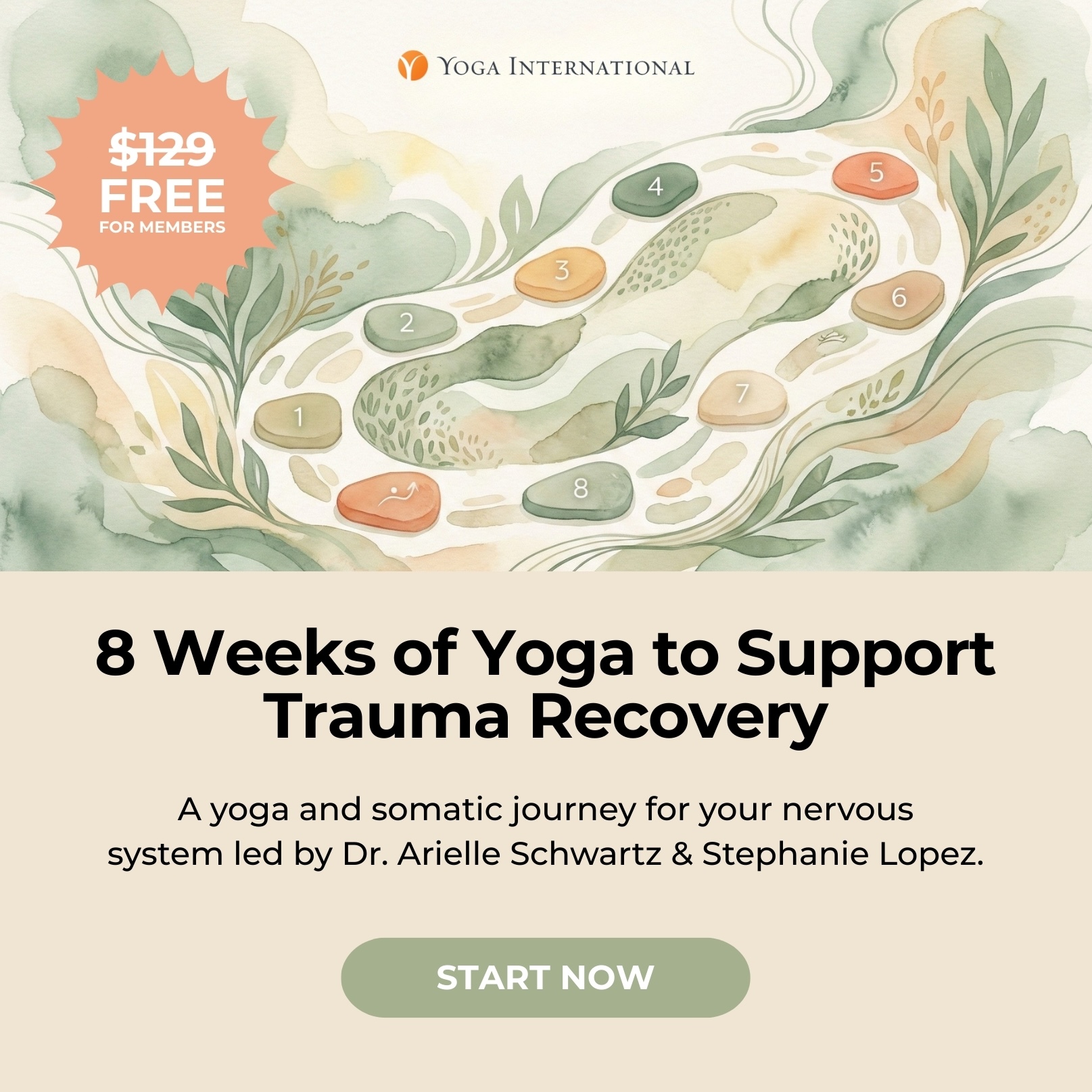 Yoga International Facebook ad