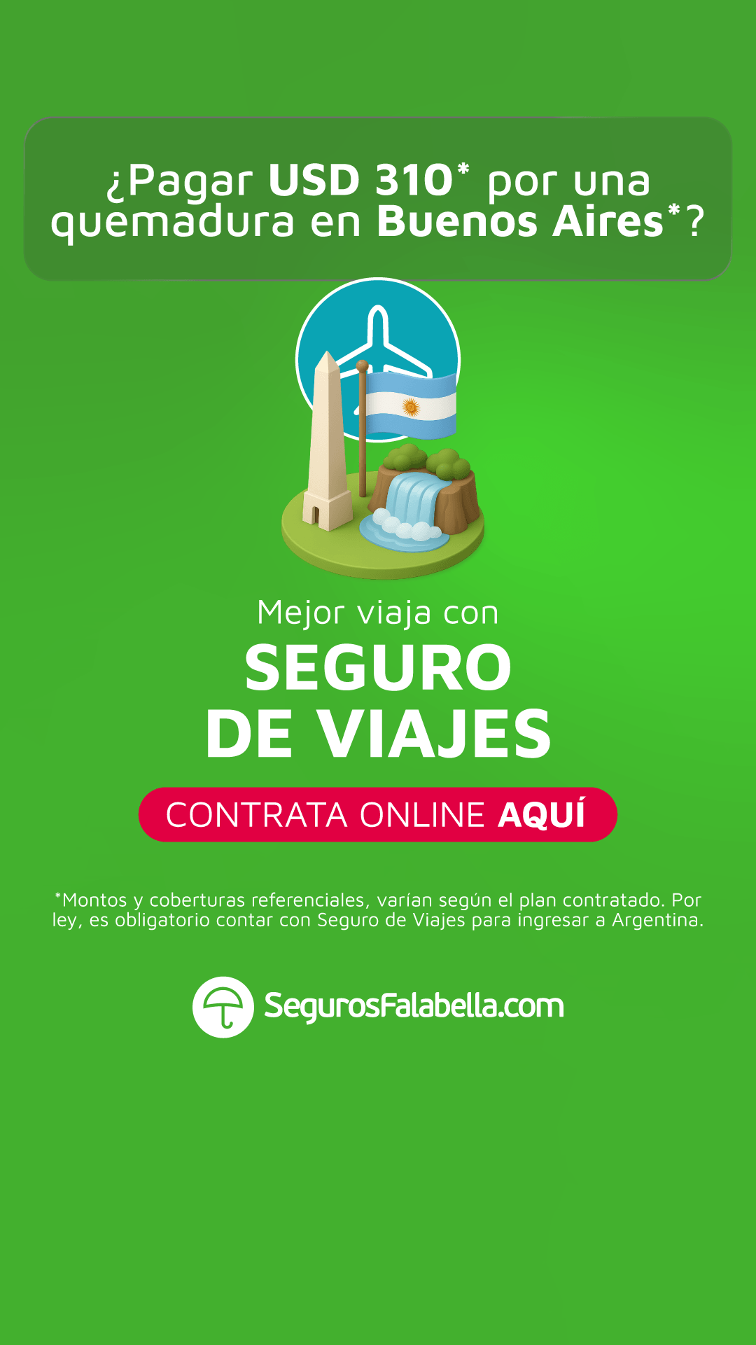 Seguros Falabella Chile Facebook ad