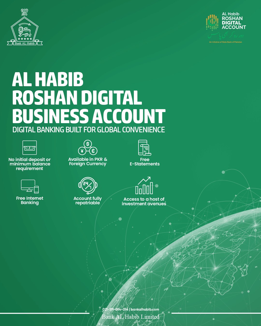 Bank AL Habib Limited Facebook ad