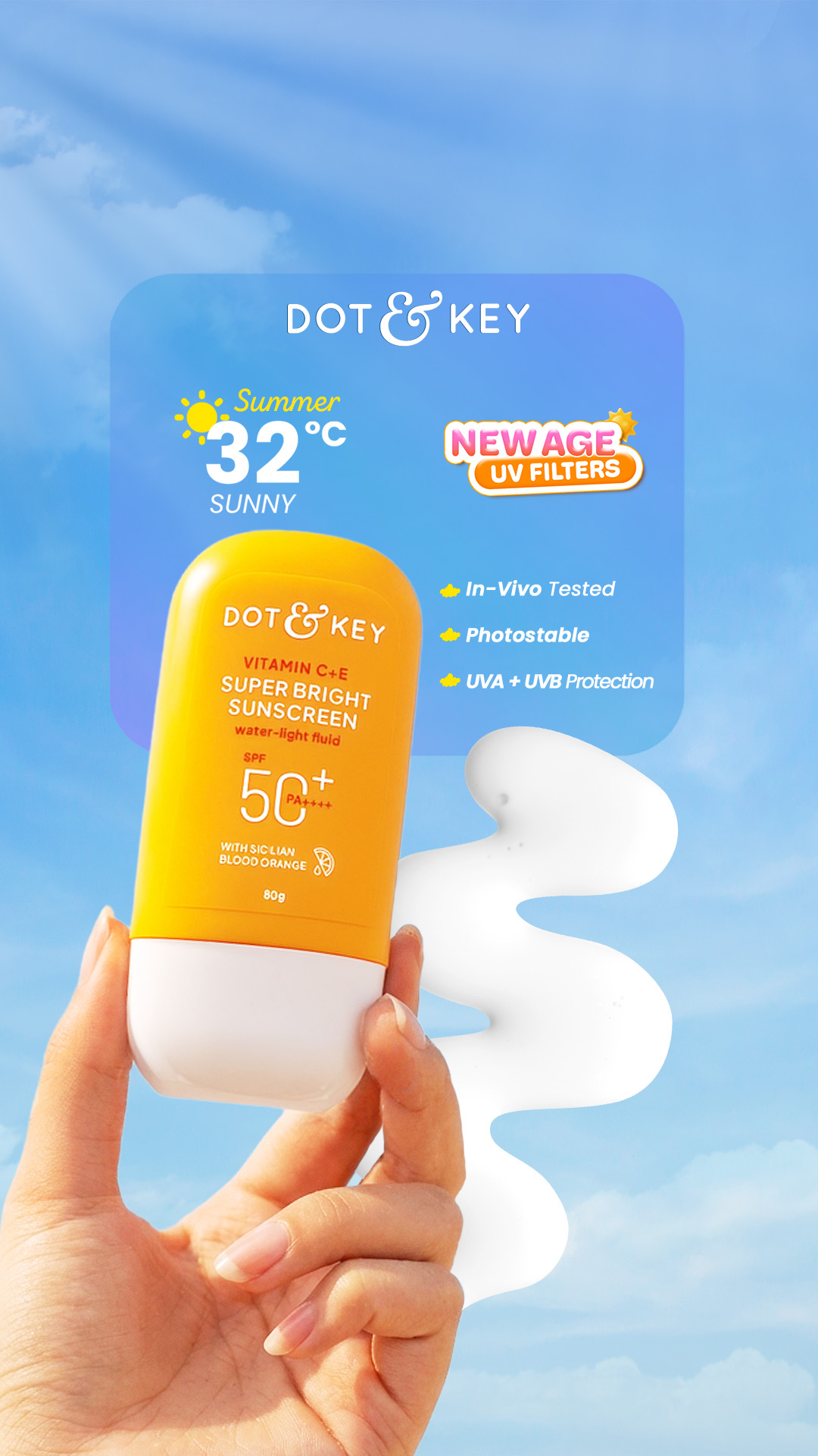 Dot & Key Facebook ad