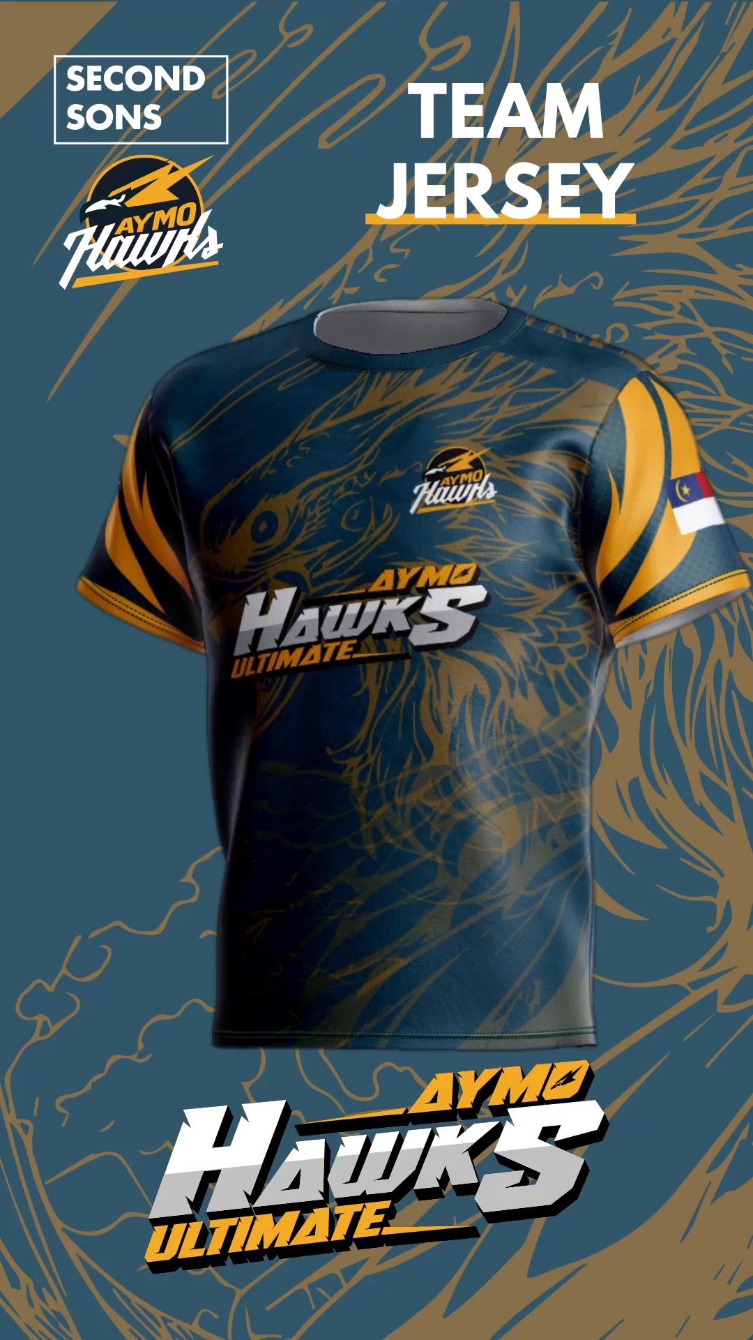 Second Sons Arts - Custom Team Jersey Facebook ad: Dapatkan Harga Promosi Sekarang!