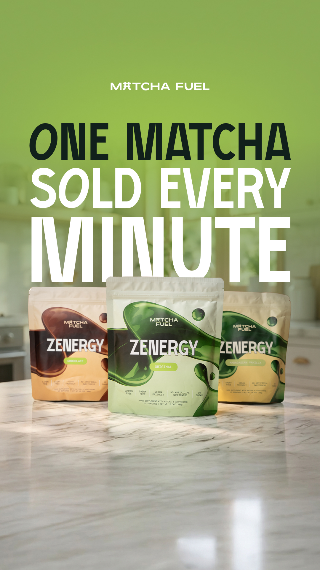 Matcha Fuel Facebook ad