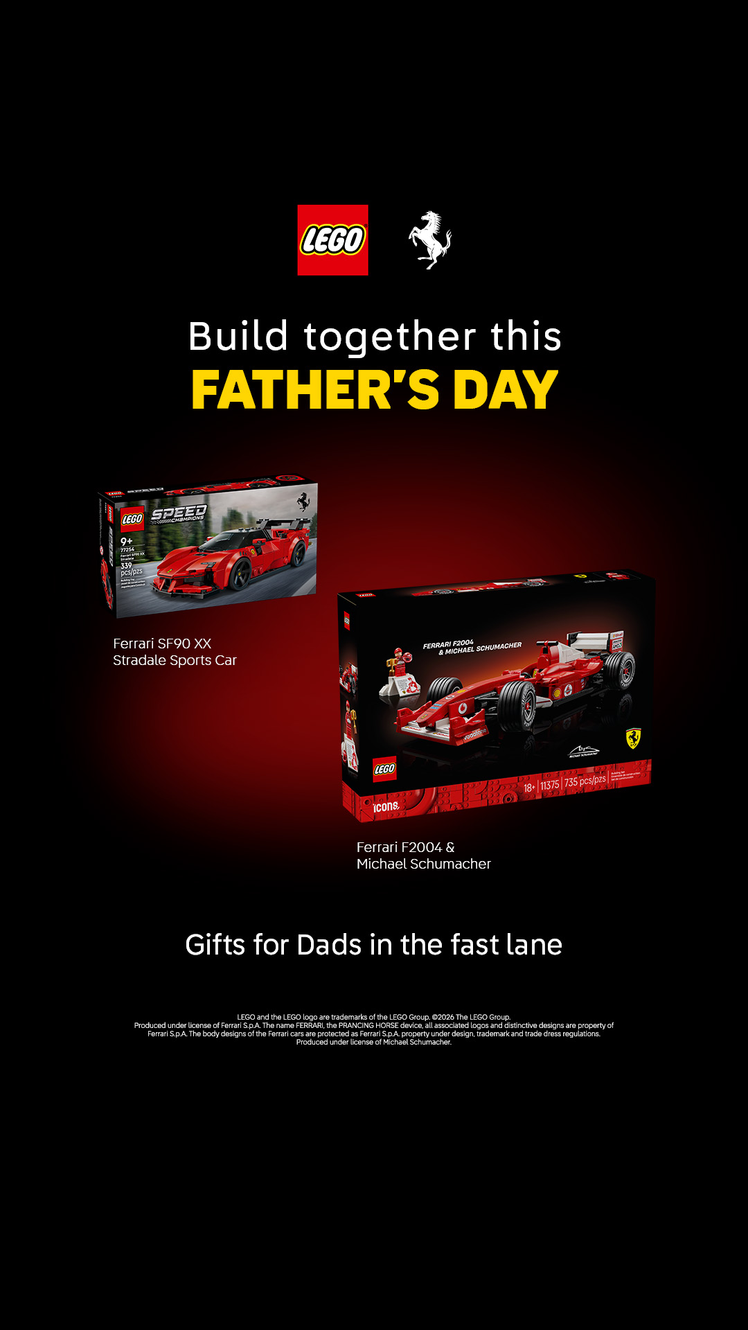 LEGO Facebook ad