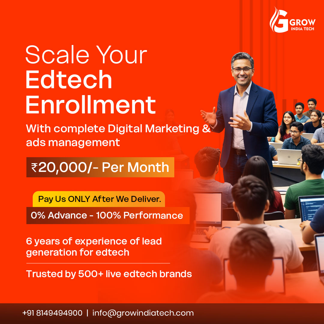 Grow India Tech Facebook ad