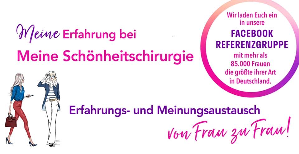 Meine Schönheitschirurgie Facebook ad: Brustvergrösserung - Schönheits-OP - Erfahrungsaustausch…