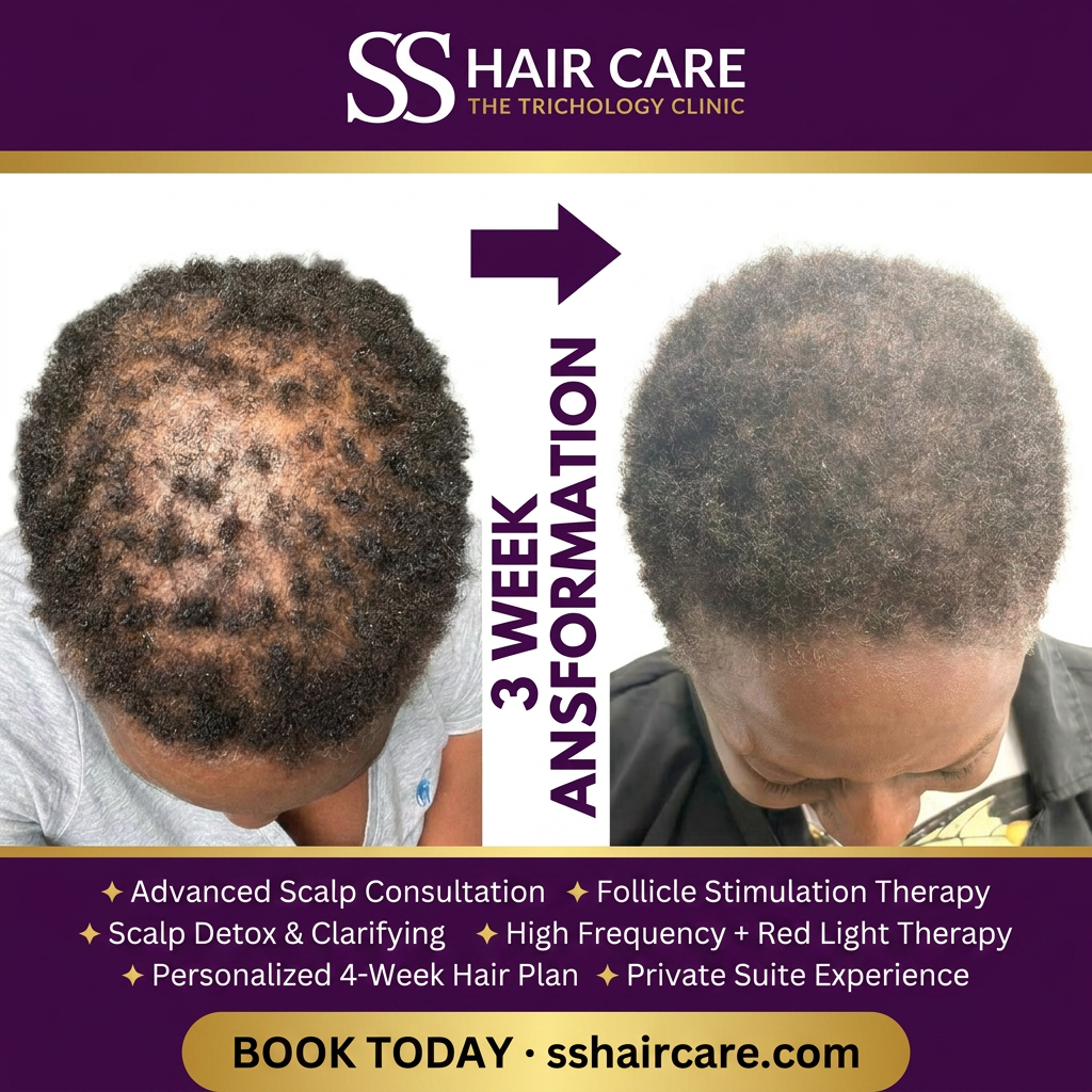 SS HAIR CARE Facebook ad from Jul 8, 2026