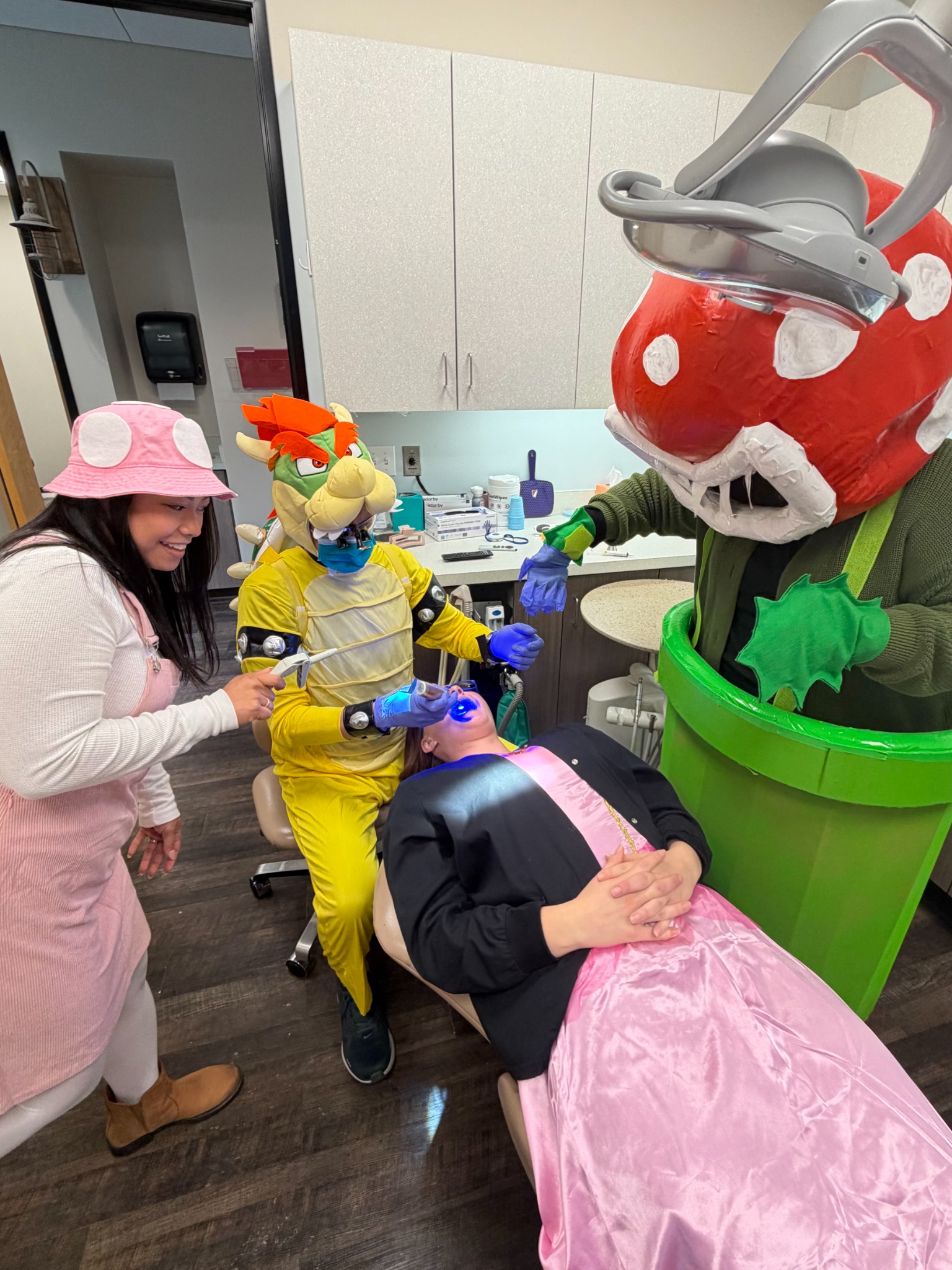 Sunnyside Dentistry For Children Facebook ad: Super Mario TAKEOVER at Sunnyside Dentistry!