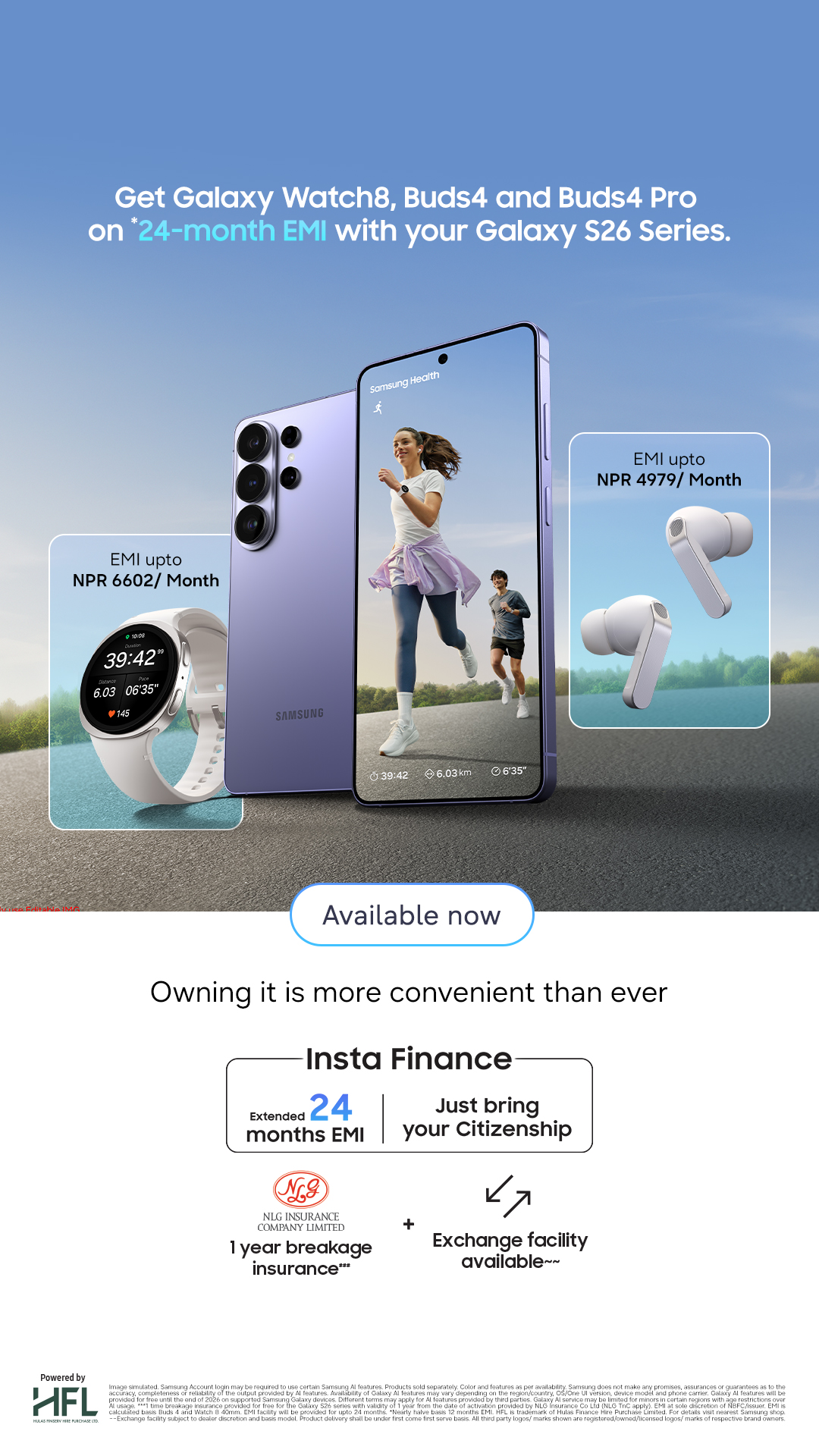 Samsung Facebook ad