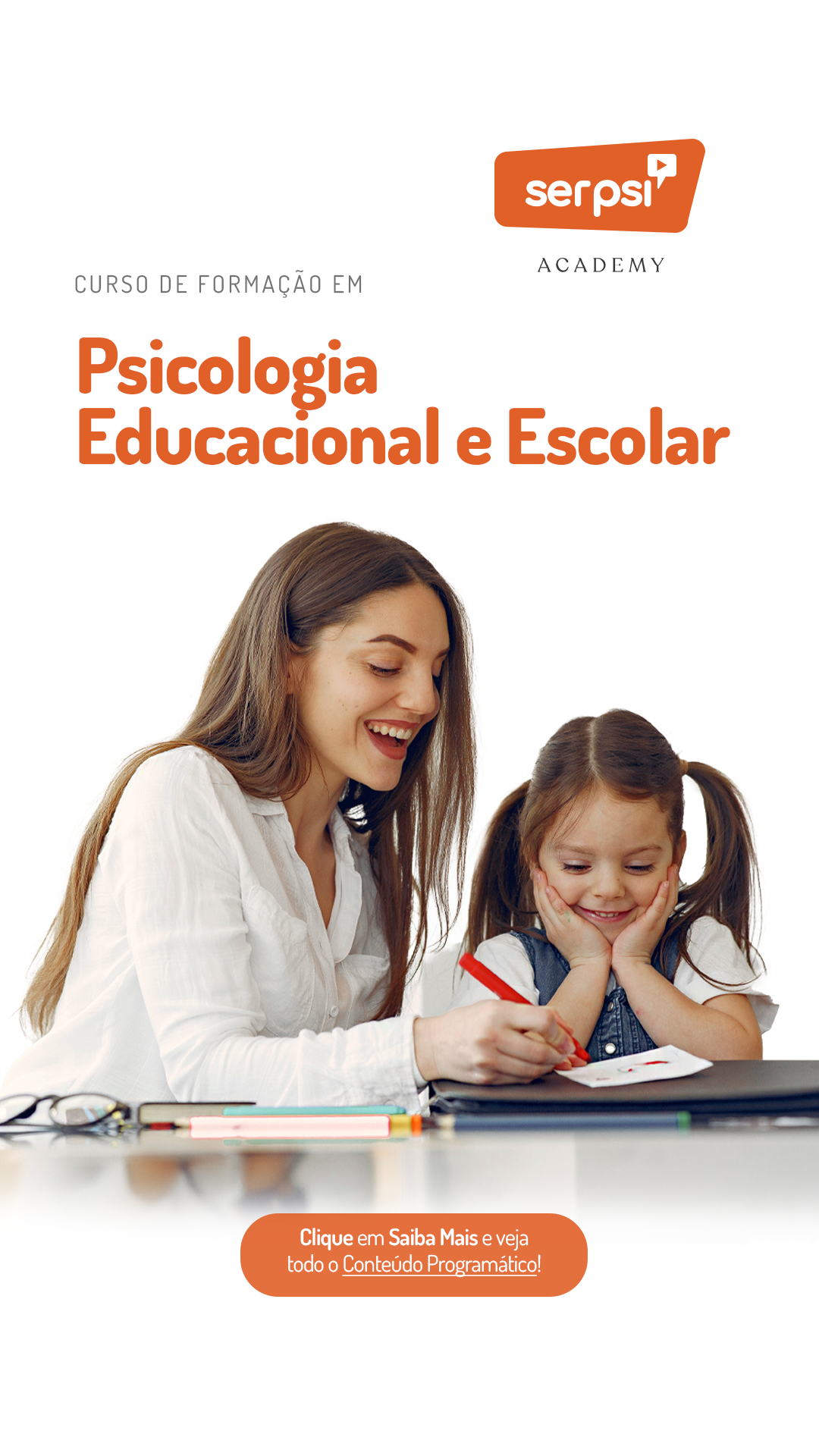 Ser Psicólogo Academy Facebook ad